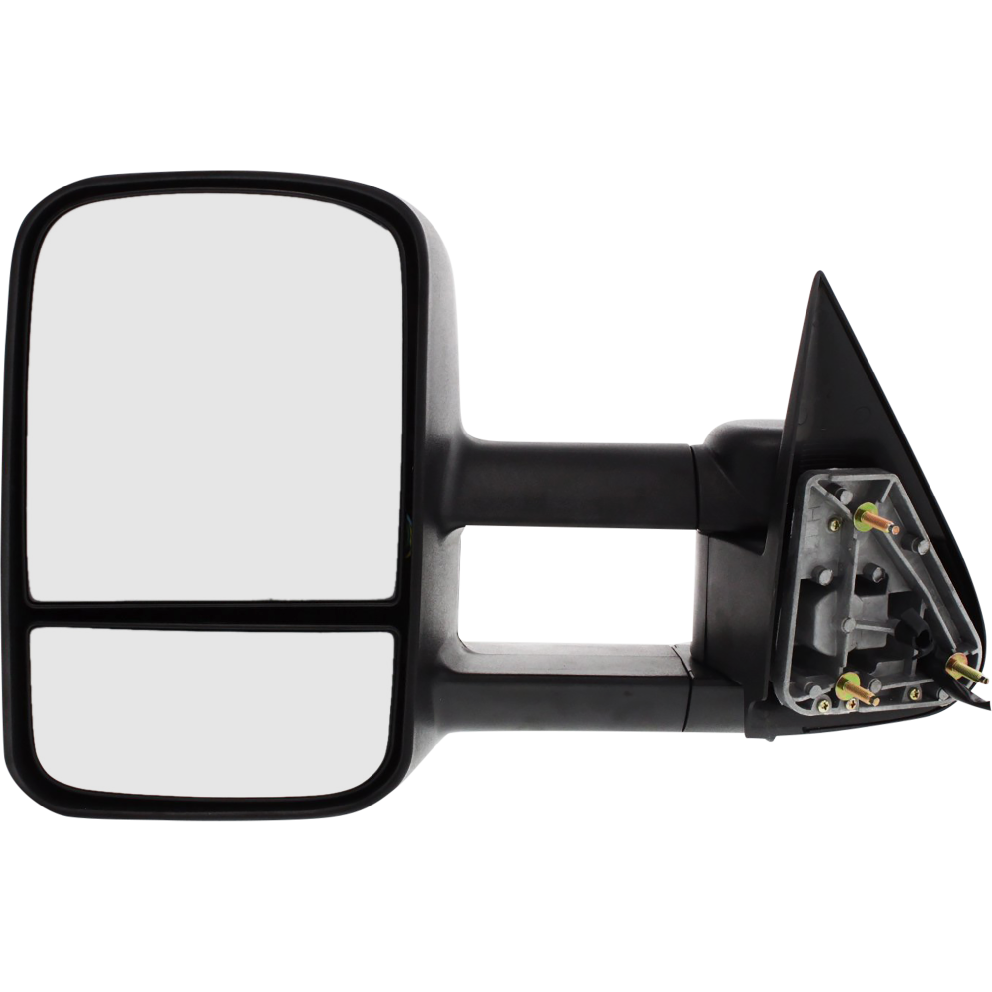 AM SILVERADO SIERRA 99-07 TOWING MIRROR LH Power Manual Folding Heated Textured No Signal Light SKU GM74EL Partslink GM1320411 OEM 15172060 PFM