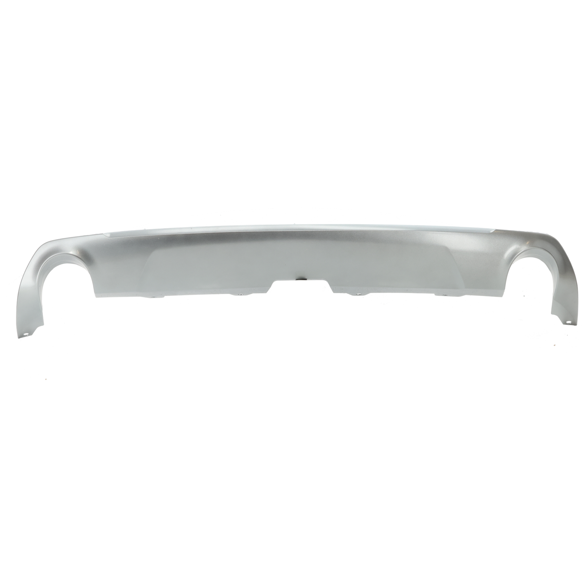AM CX 50 REAR LOWER VALANCE Bumper Guard Silver Plastic CAPA SKU GM76430082Q Partslink MA1195101C OEM VA5250369