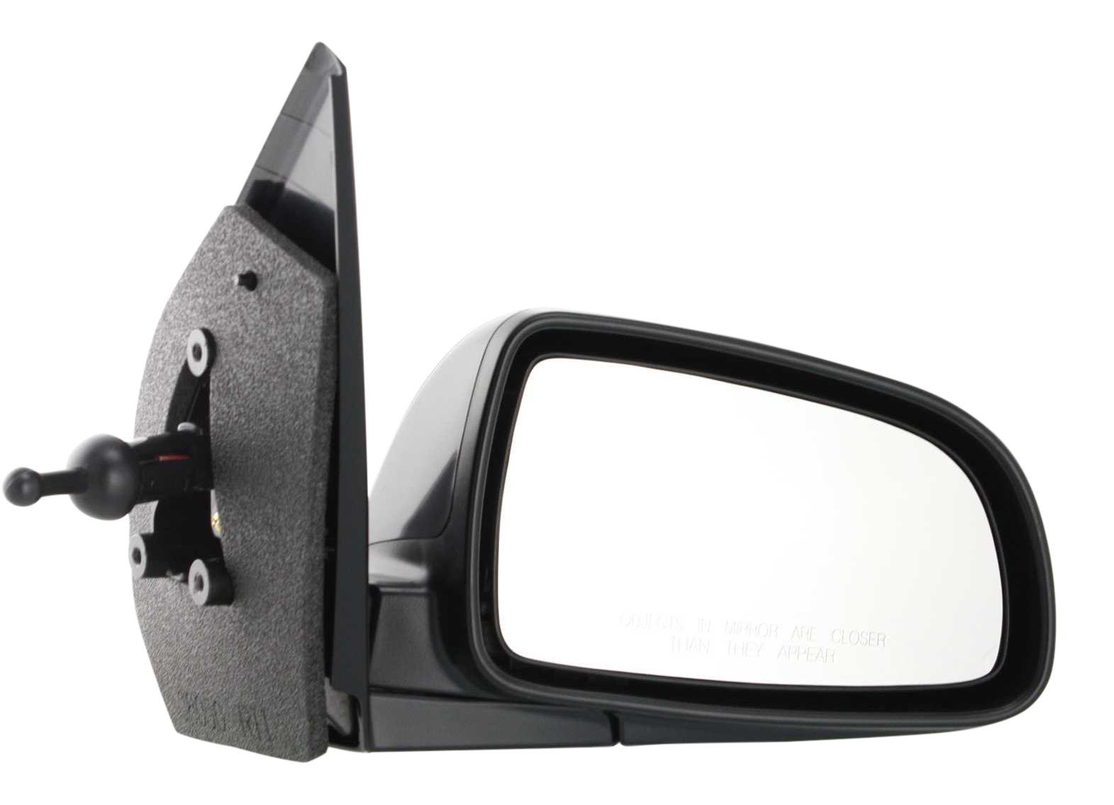AM AVEO 07-11 MIRROR RH Manual Adjust Manual Folding Non Heated Paintable No Auto dimming BSD Memory and Signal Light Sedan SKU GM78R Partslink GM1321329 OEM 96458087