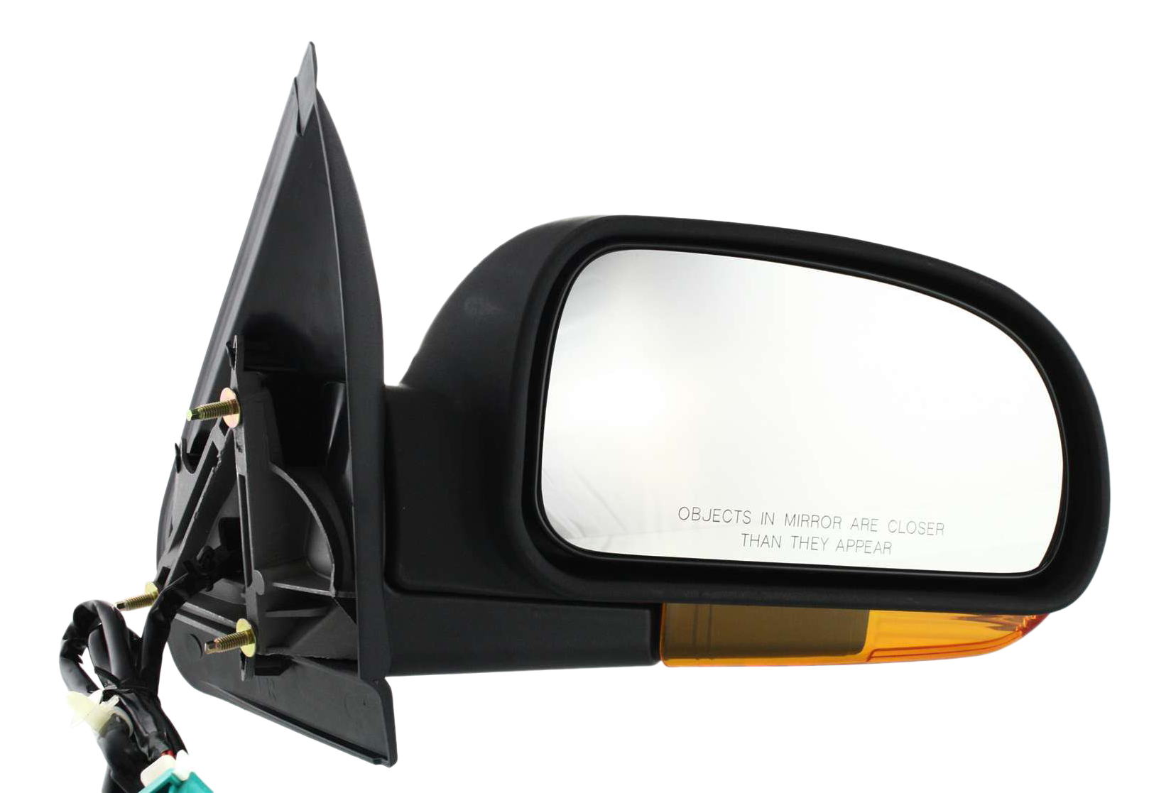 AM TRAILBLAZER 02-09 MIRROR RH Power Power Folding Heated Textured w Signal Light SKU GM94ER S Partslink GM1321316 OEM 15789792