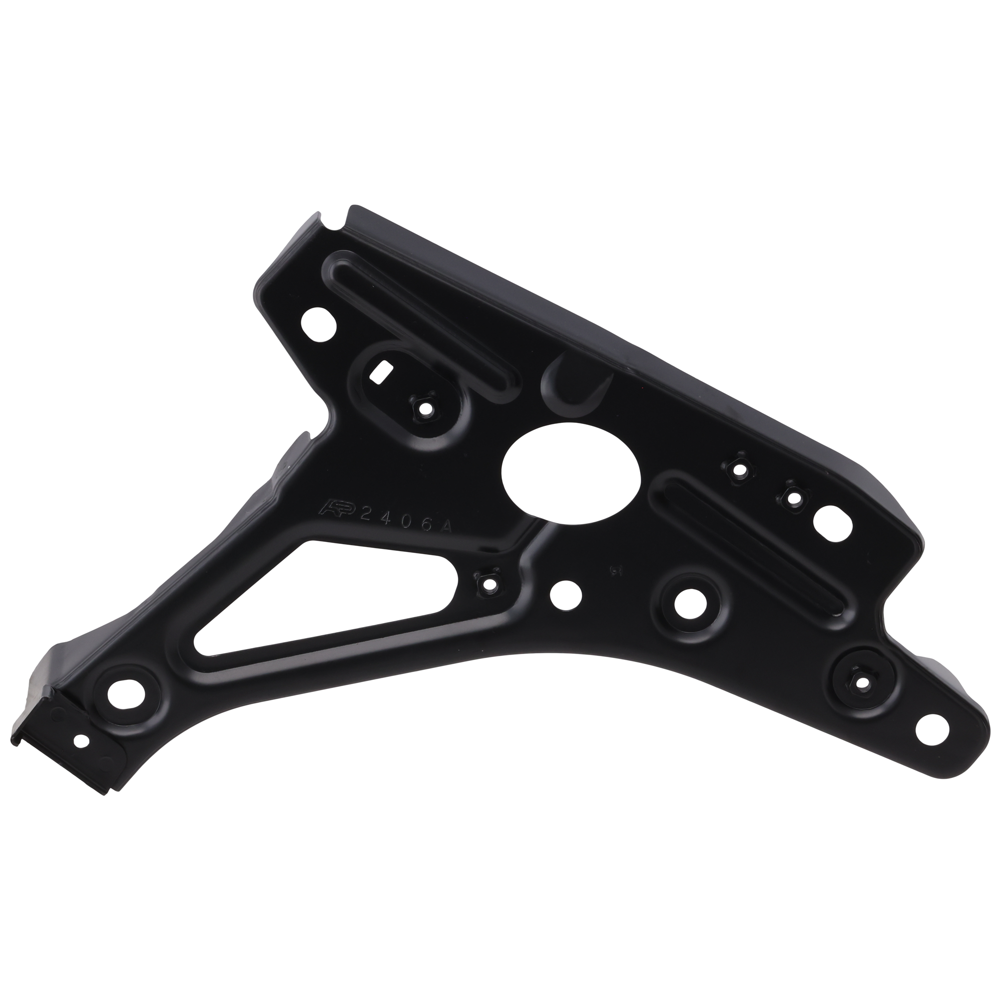 AM SENTRA 20-25 RADIATOR SUPPORT BRACKET RH Apron Connector Steel CAPA SKU GN25260003Q Partslink NI1247105C OEM F41906LBMA