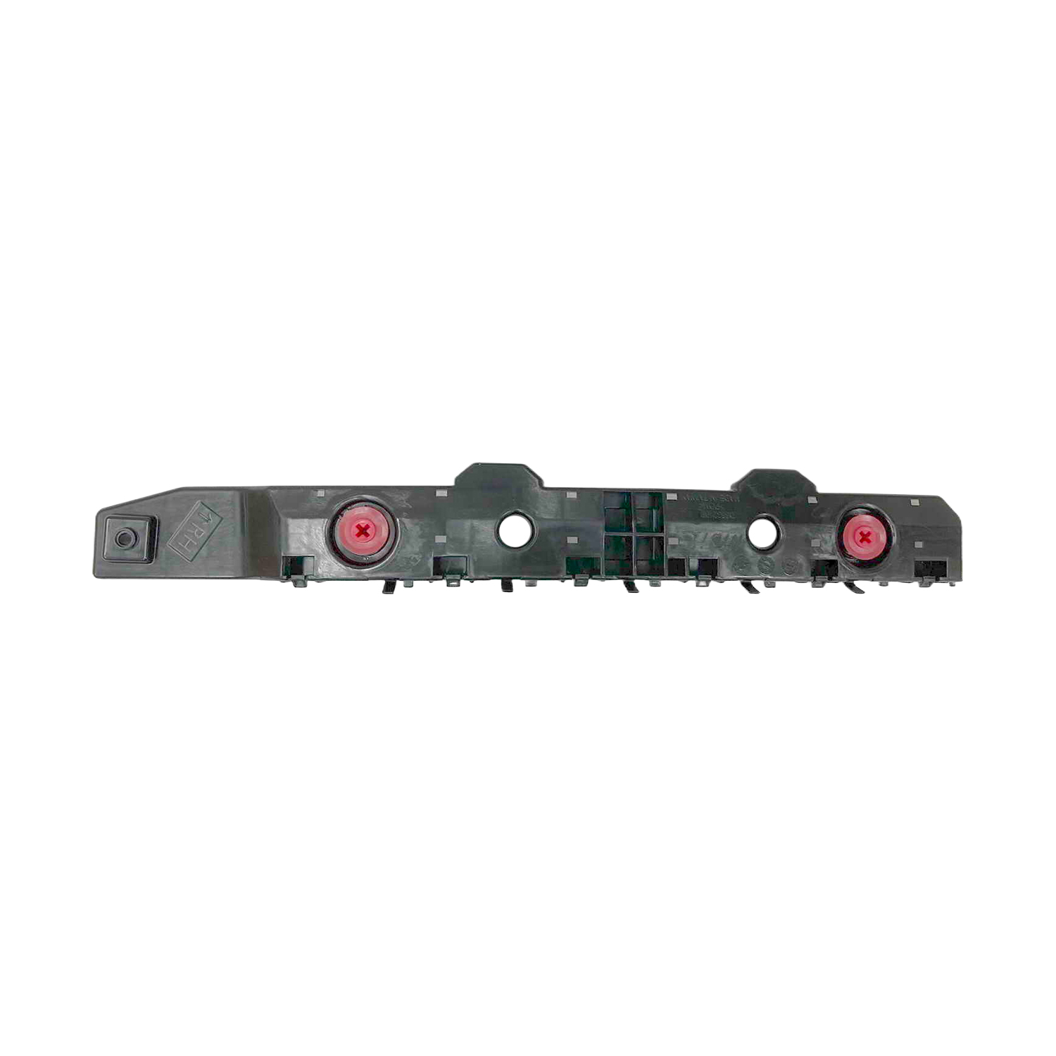 AM ROGUE 24-24 REAR BUMPER BRACKET RH Plastic CAPA SKU GN76260019Q Partslink NI1143124C OEM 852206RR0B