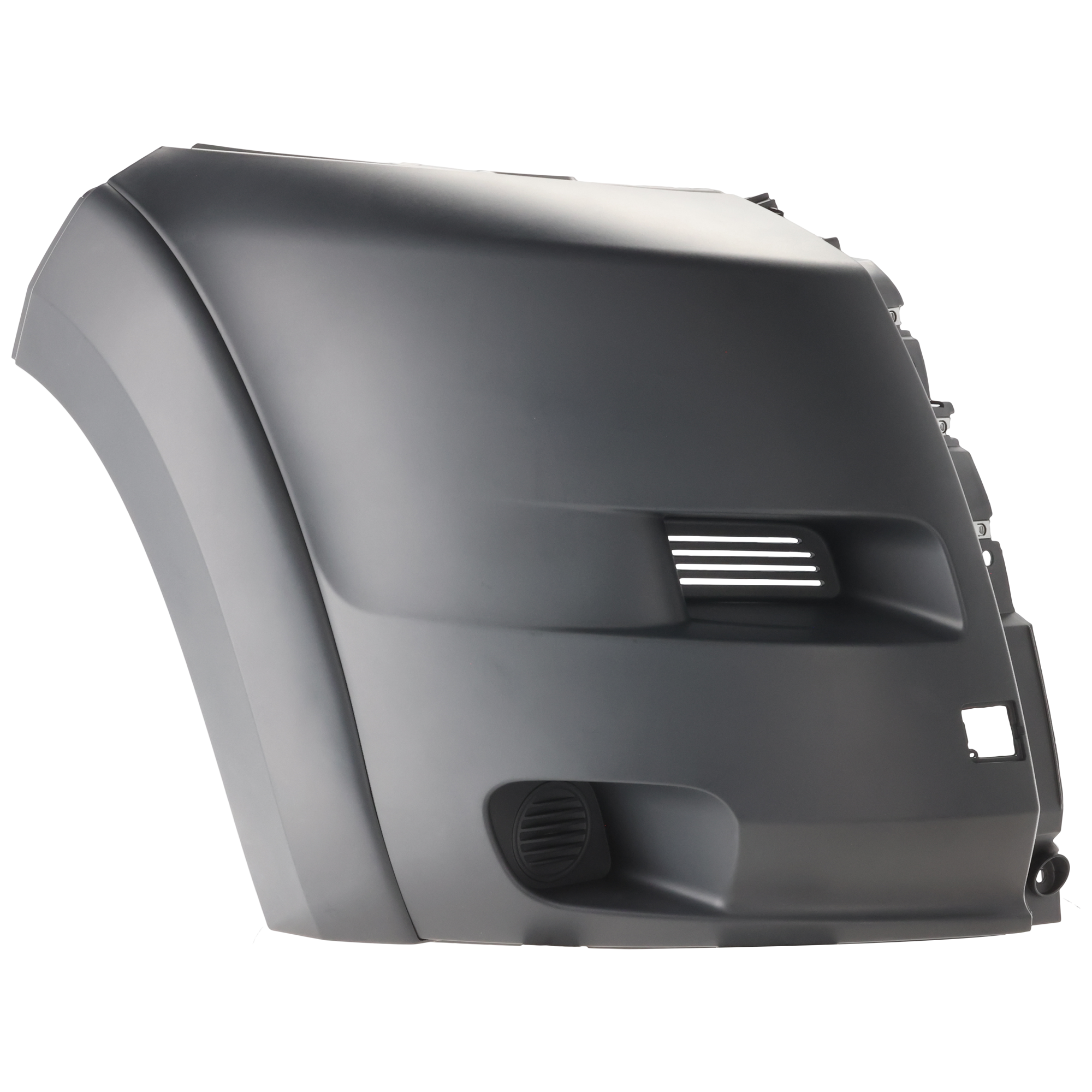 AM PROMASTER 14-18 FRONT BUMPER COVER RH Textured w o Parking Aid Sensor Holes and Fog Light Holes SKU GR01030003 Partslink CH1017106 OEM 1ZT91LAHAA