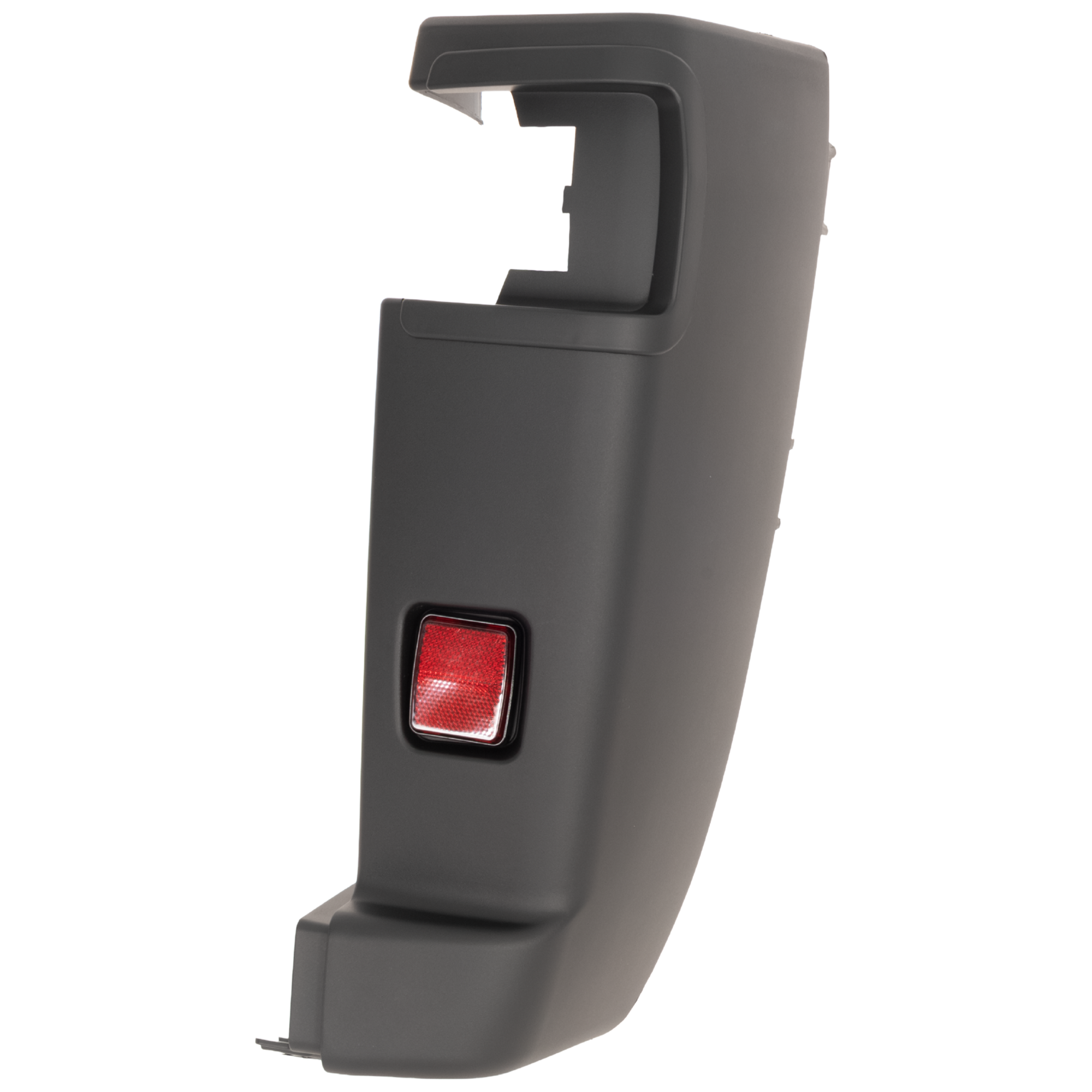 AM PROMASTER VAN 24-24 REAR BUMPER END RH Textured w o Roll up Door and w o Blind Spot Sensor Holes SKU GR76110001 Partslink CH1117109 OEM 5MA17JXWAB