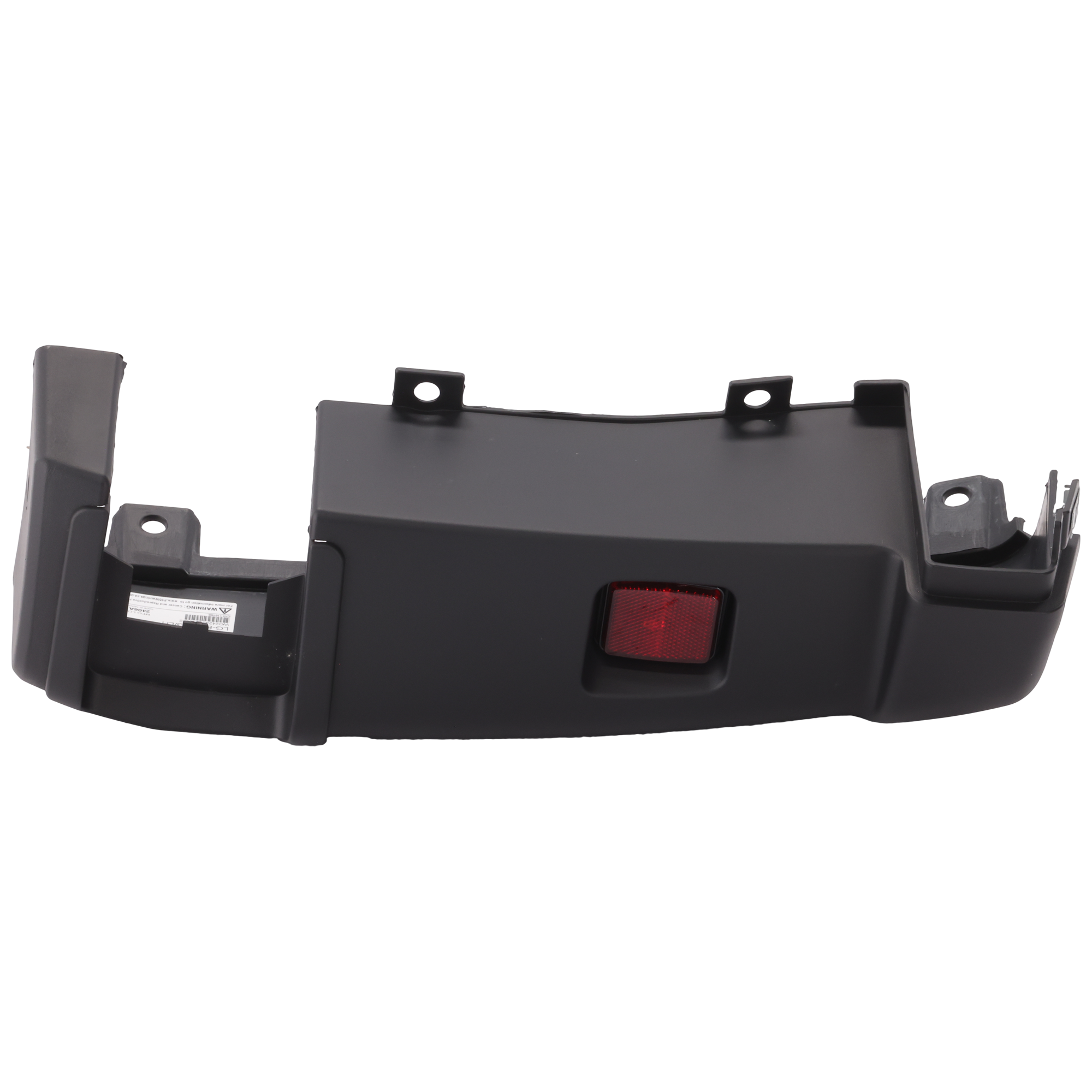 AM PROMASTER VAN 22-24 REAR BUMPER END LH Textured w Blind Spot Sensor 2024 w o Roll up Door and Parallel Park Assist Sensor Holes w Blind Spot Sensor Holes SKU GR76110006 Partslink CH1116108 OEM 7FM51JXWAB