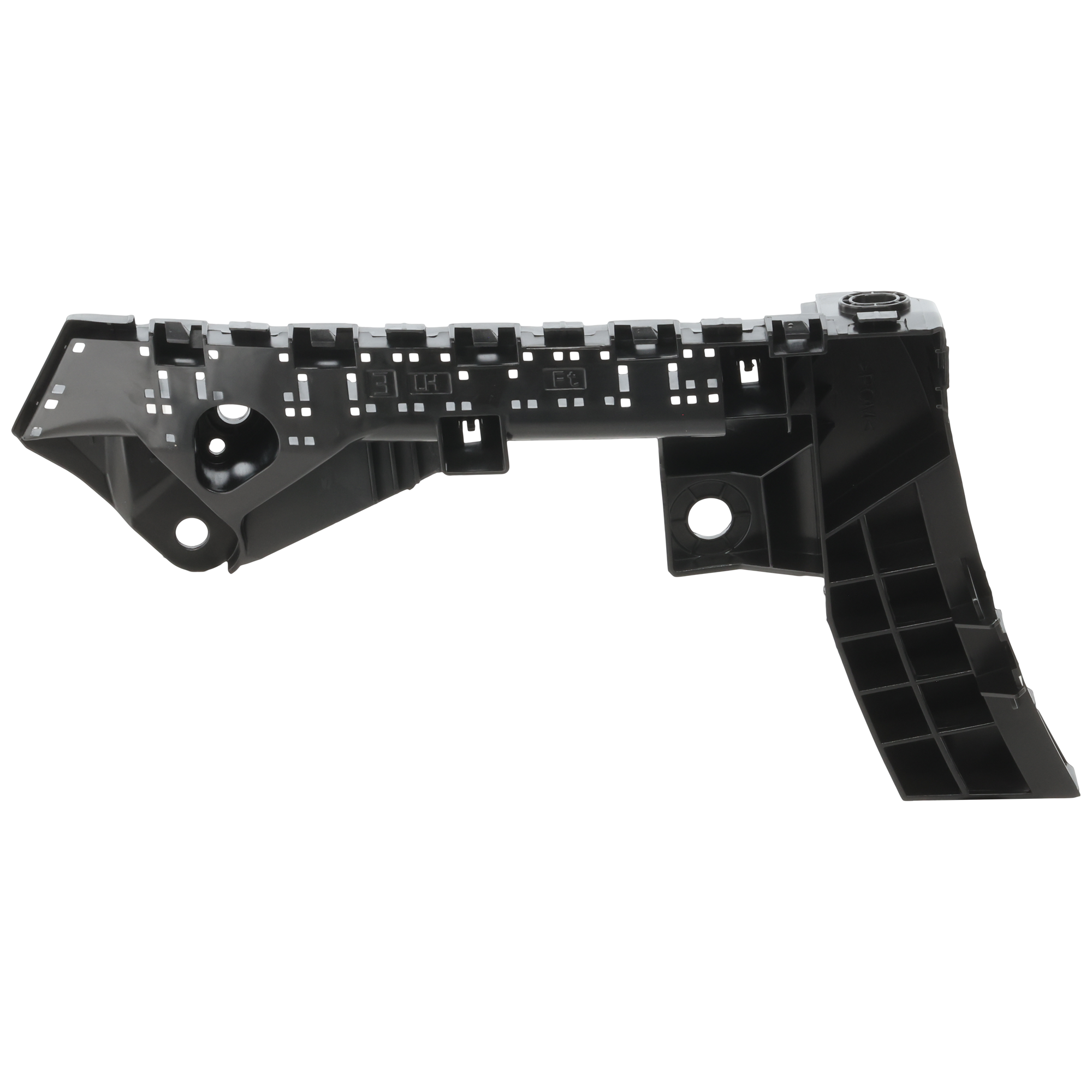 AM IMPREZA 24-25 FRONT BUMPER BRACKET LH Upper Side Bracket Plastic SKU GS01310048 Partslink SU1042126 OEM 57707FN111