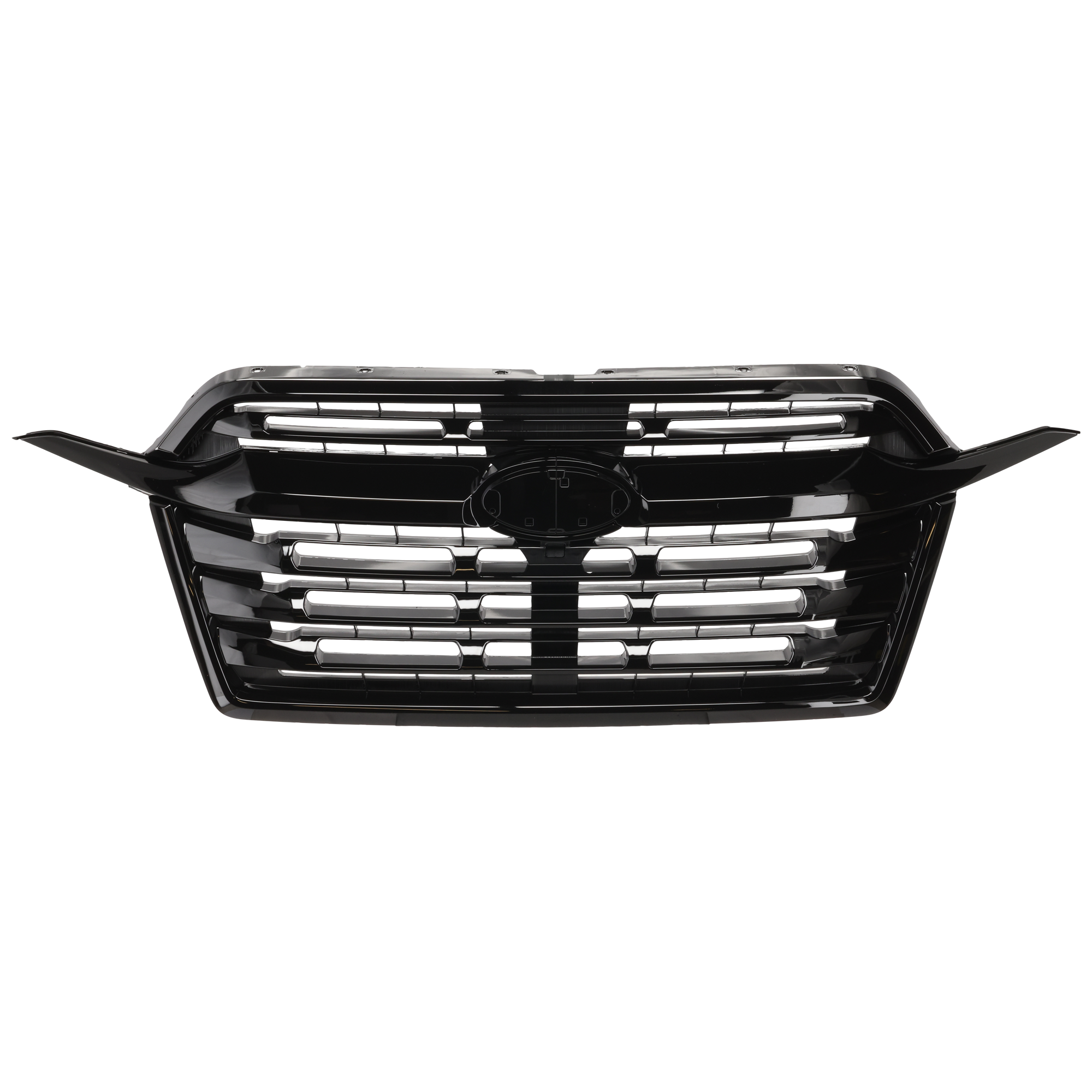 AM ASCENT 23-23 GRILLE Textured Gloss Black Shell and Insert Onyx Edition Onyx Edition Limited Models w Gloss Black Molding SKU GS07010057 Partslink SU1200219 OEM 91121XC05A