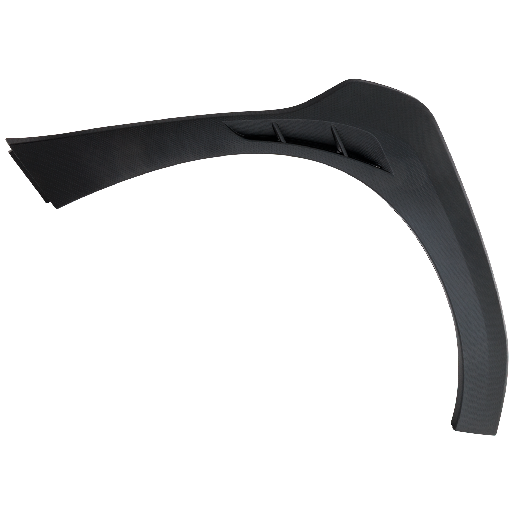 AM CROSSTREK 24-25 FRONT WHEEL OPENING MOLDING RH On Garnish Textured Black Limited Onyx Edition Sport Models SKU GS22130027 Partslink SU1291105 OEM 91112FN20A
