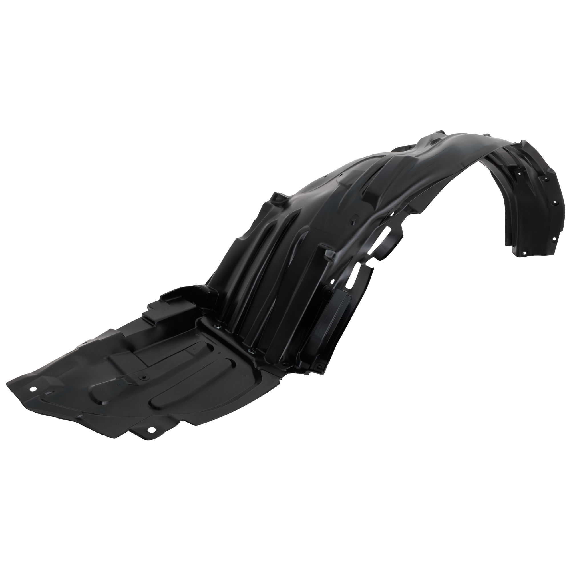 AM WRX 22-23 FRONT FENDER LINER LH Assembly Polyethylene Injection Form w o Insulation Foam CAPA SKU GS22210028Q Partslink SU1248143C OEM 59110VC030