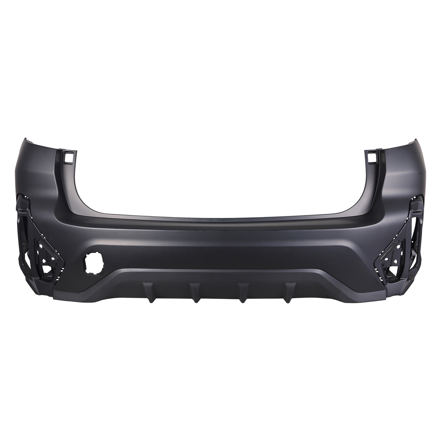 AM CROSSTREK 24-24 REAR BUMPER COVER Primed Base Convenience Premium Sport Touring Models CAPA SKU GS76010001PQ Partslink SU1100205C OEM 57704FN62B 57704FN62A