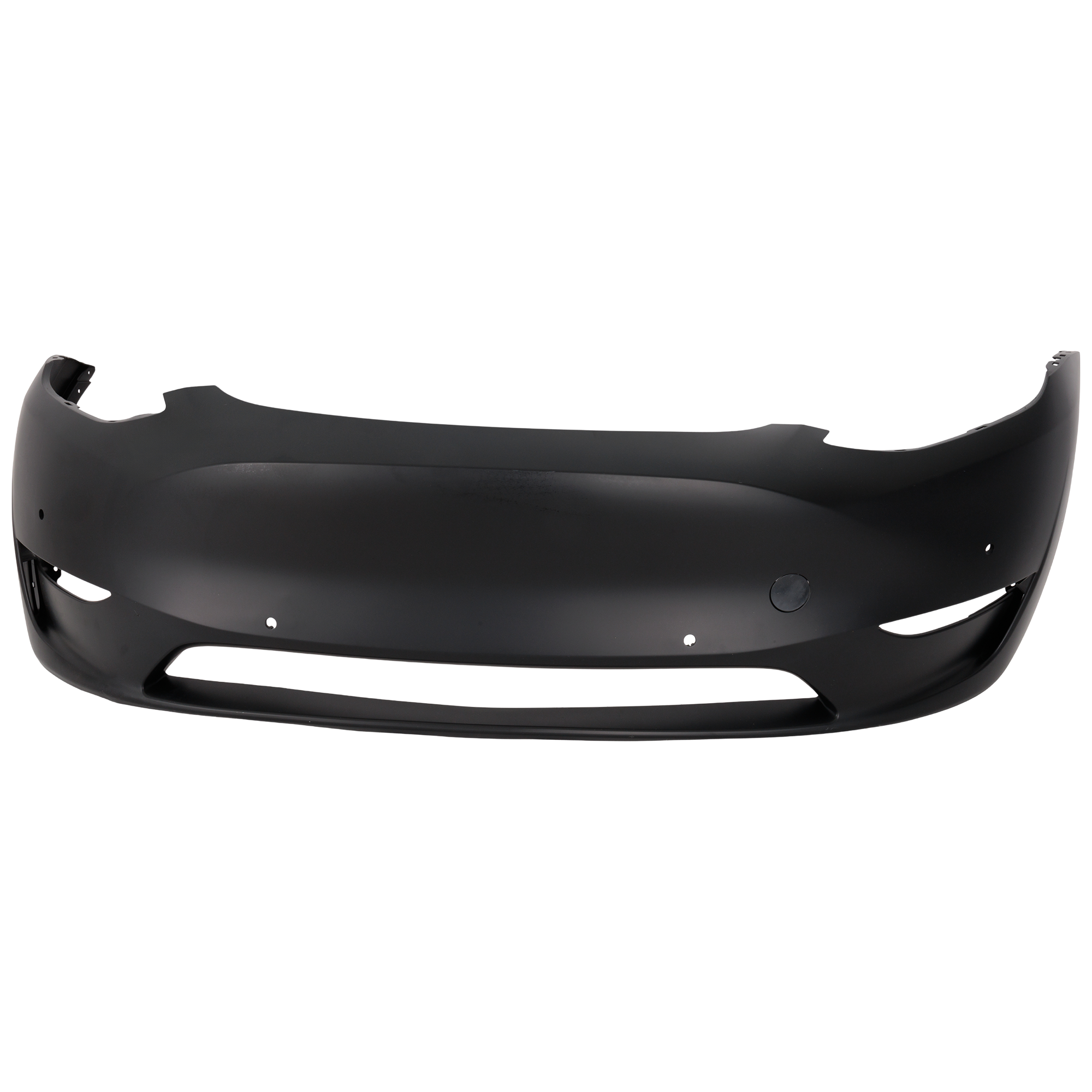 AM MODEL Y 20-24 FRONT BUMPER COVER Primed w Parking Aid Sensor Holes CAPA SKU GT01030090PQ Partslink TA1000102C OEM 1493736S0A