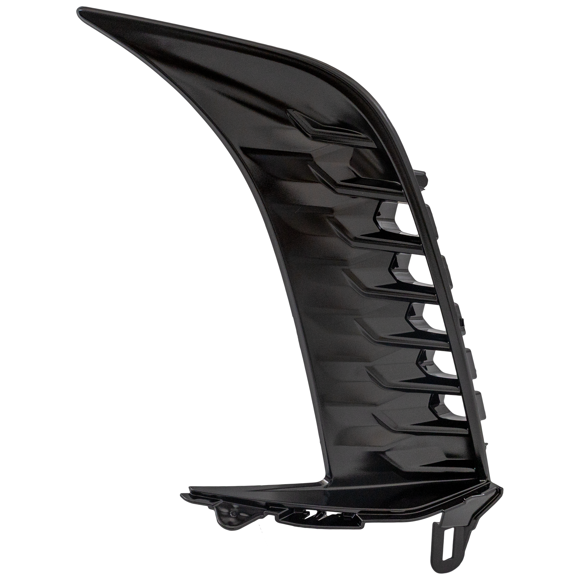 AM CAMRY 25-25 FOG LAMP COVER LH Gloss Black XSE Model SKU GT10770036 Partslink TO1038286 OEM 52713AQ030