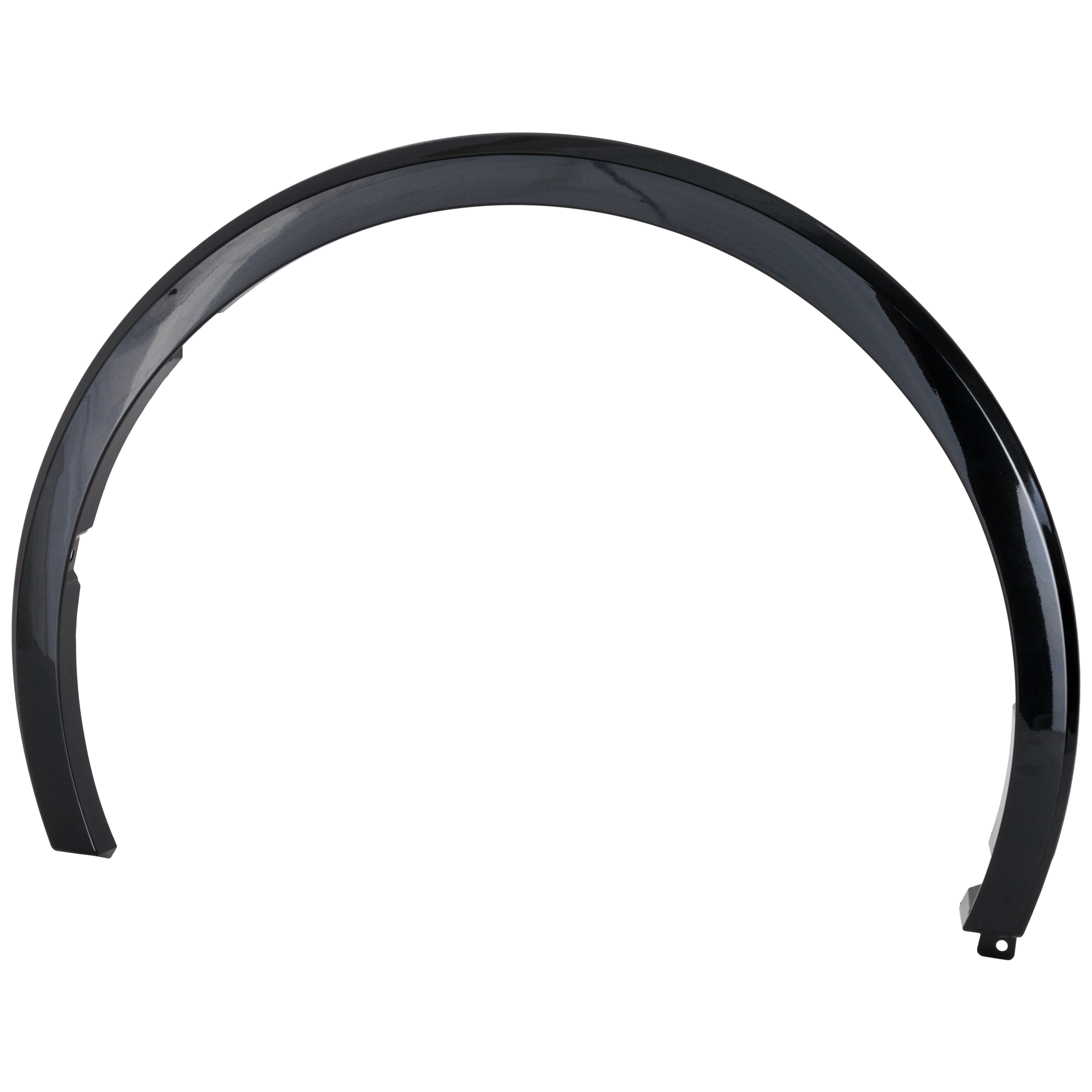 AM PRIUS PRIUS PRIME 23-23 FRONT WHEEL OPENING MOLDING LH Matte Black Plastic LE SE Models CAPA SKU GT22130054Q Partslink TO1290129C OEM 7560247010