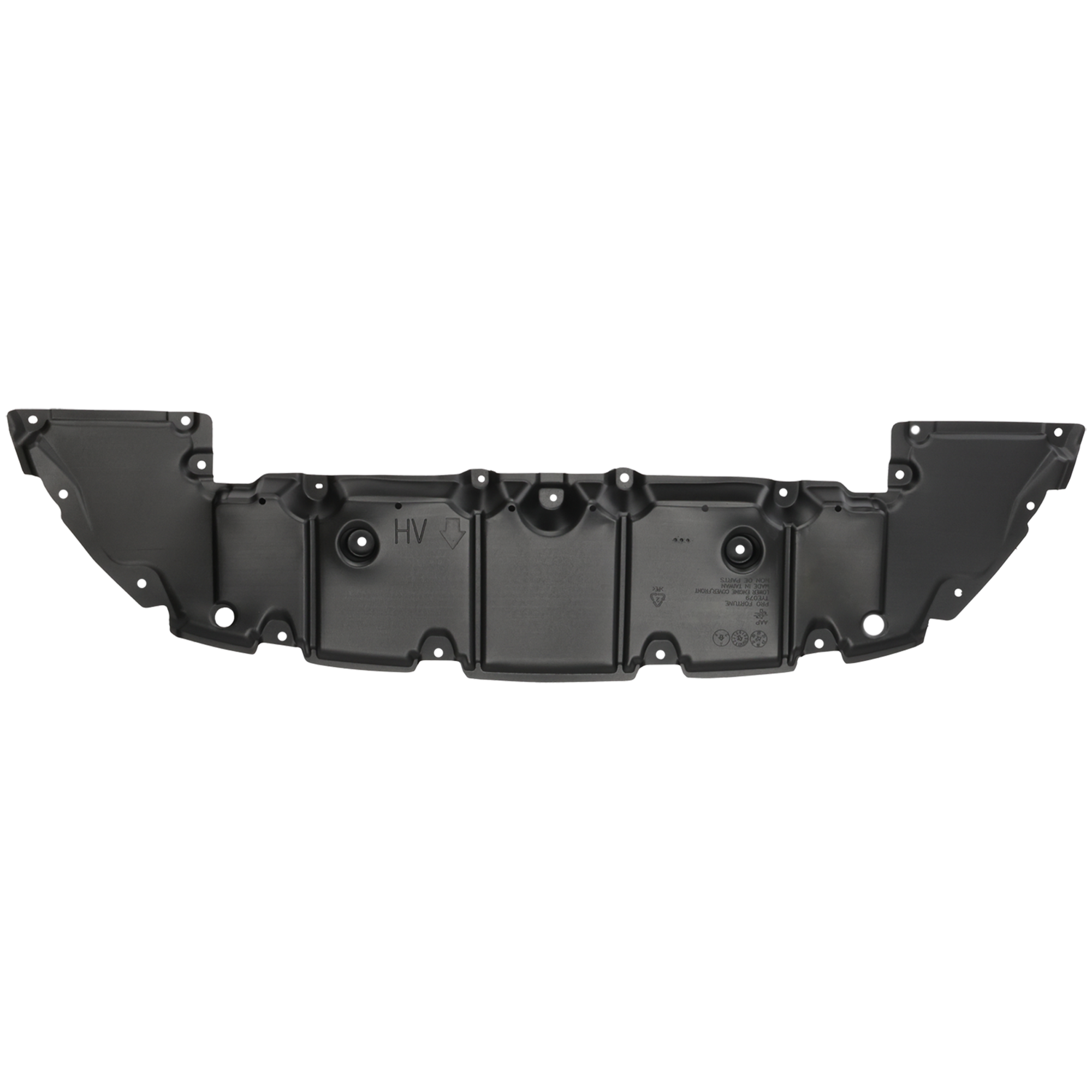 AM COROLLA CROSS 22-25 ENGINE SPLASH SHIELD Front Hybrid Models Vacuum Form w o Insulation Foam CAPA SKU GT31010108Q Partslink TO1228317C OEM 514510A020