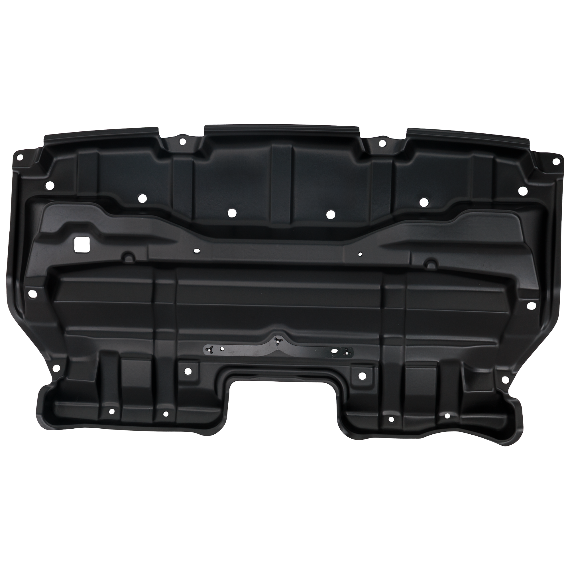 AM HIGHLANDER 11-13 ENGINE SPLASH SHIELD Under Cover Front 2.7L Eng w o Extension Sheet Exc Hybrid Model Vacuum Form w o Insulation Foam CAPA SKU GT310148Q Partslink TO1228189C OEM 514410E070