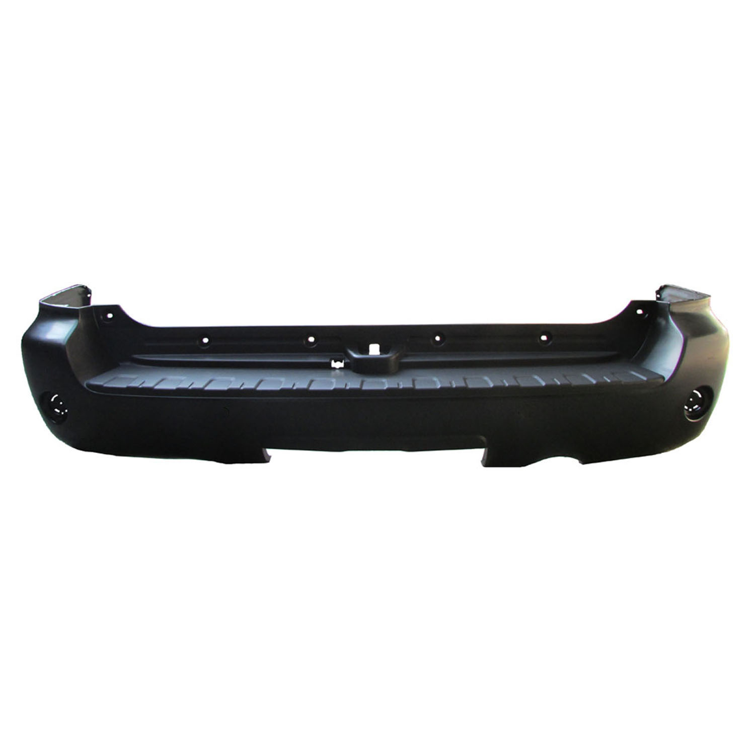 AM SEQUOIA 08-22 REAR BUMPER COVER Primed SR5 TRD Sport Models w o Parking Aid Sensor Holes CAPA SKU GT760126PQ Partslink TO1100269C OEM 521590C910