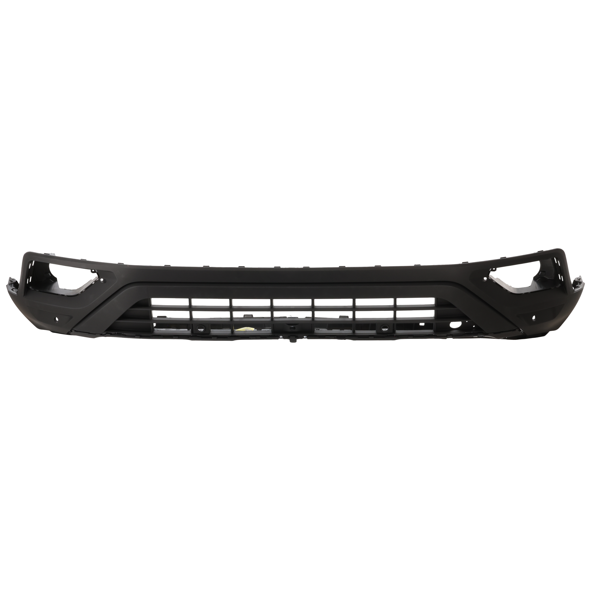 AM ATLAS 18-20 FRONT BUMPER COVER Lower Textured w o R Line Package w Block Heater Holes Parking Aid Sensor Holes and Camera Hole CAPA SKU GV01030032Q Partslink VW1015105C OEM 3CN805901E9B9