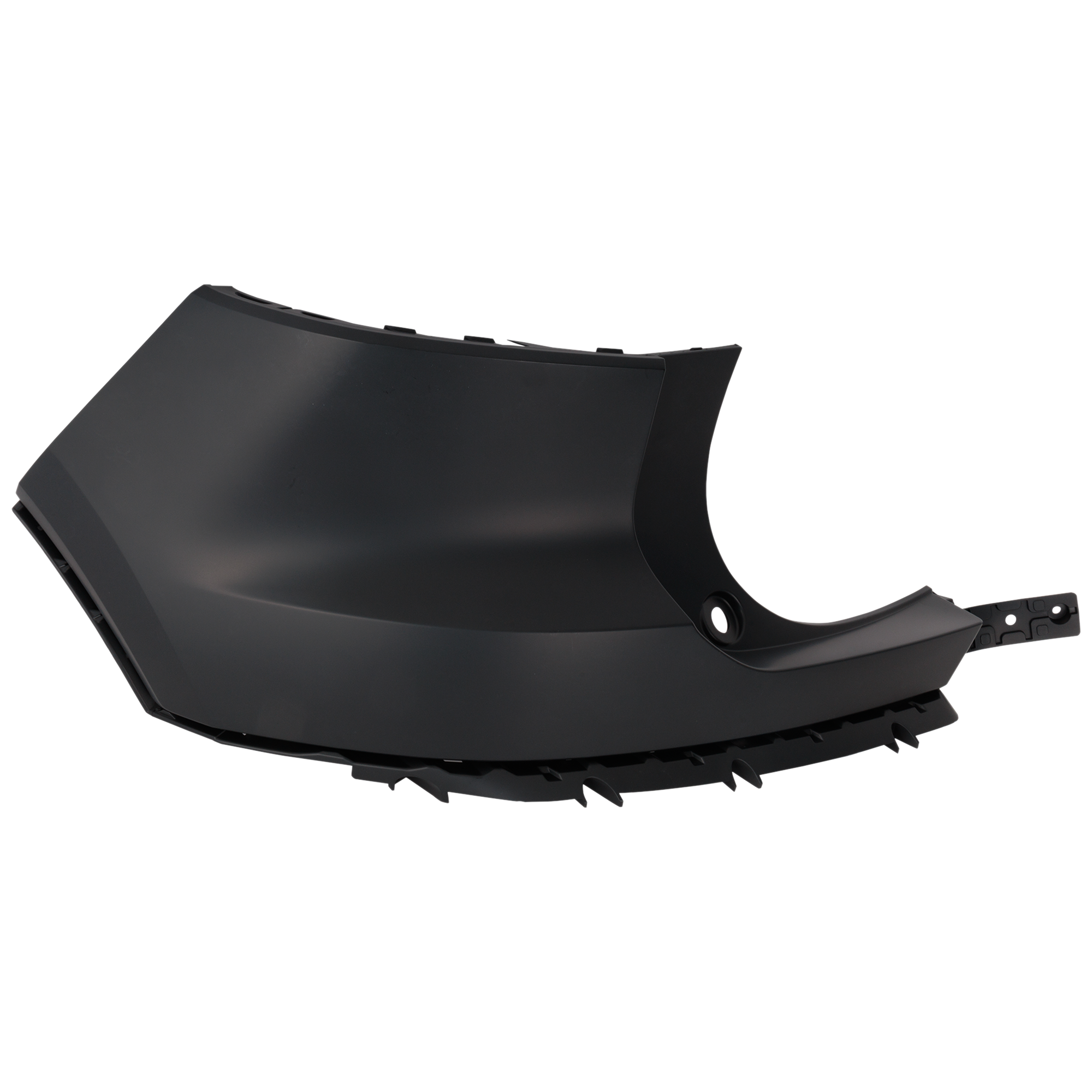 AM XC40-19-23 REAR BUMPER END LH Primed CAPA SKU GV76110002Q Partslink VO1116100C OEM 39848189