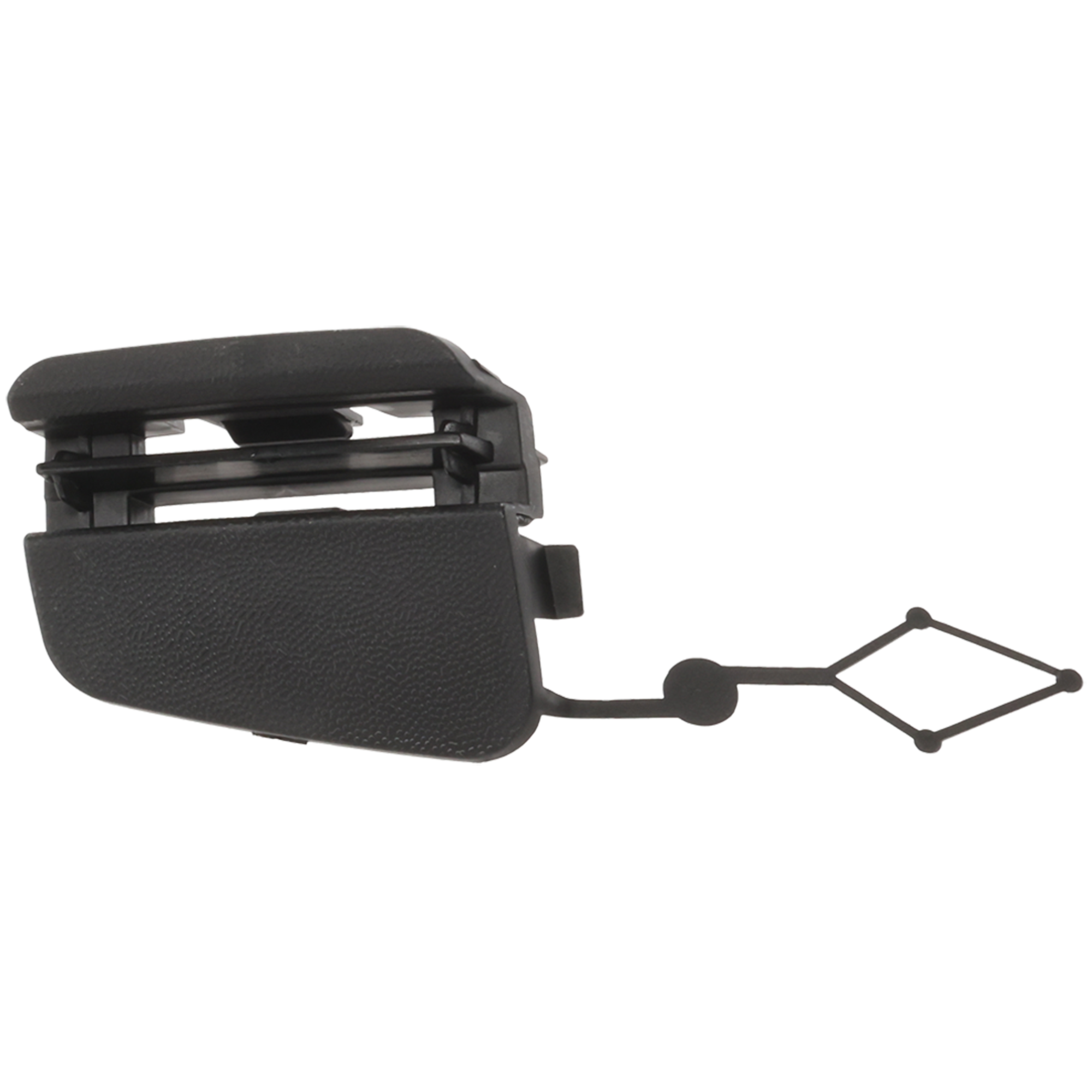 AM JETTA 22-23 REAR HITCH COVER LH Textured Highline SEL Models SKU GV76690016 Partslink VW1128100 OEM 17A807441B9B9
