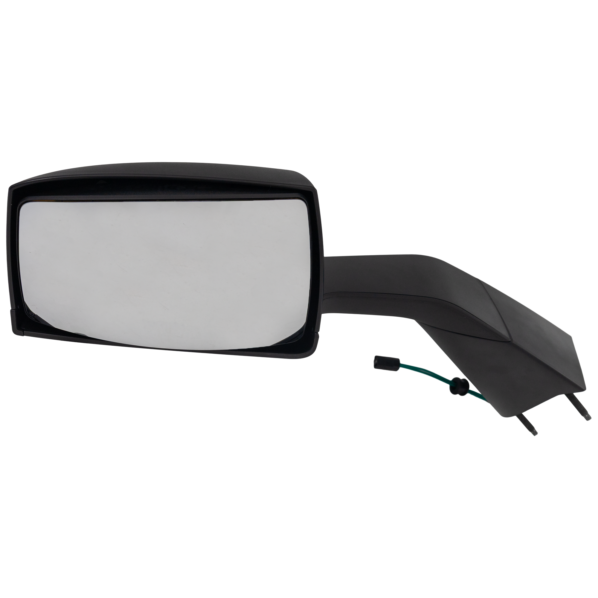 AM VOLVO VNL 17-24 HOOD MIRROR LH Manual Adjust Heated Textured SKU GVL52L HD OEM 82775677