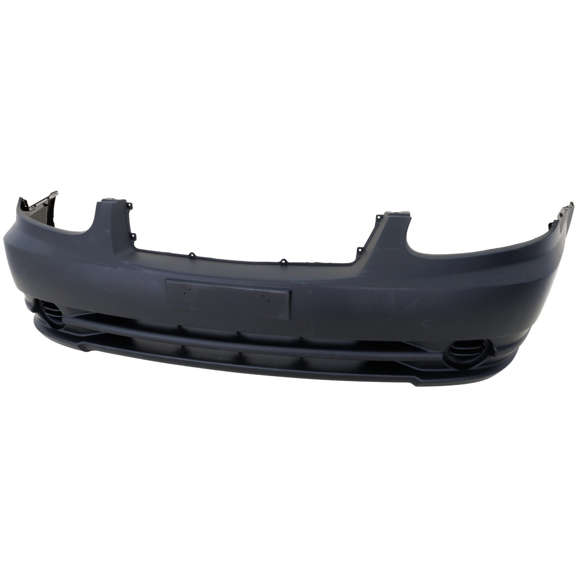 AM ACCENT 03-06 FRONT BUMPER COVER Primed w o Fog Light Holes Hatchback Sedan SKU H010328P Partslink HY1000145 OEM 8651125650