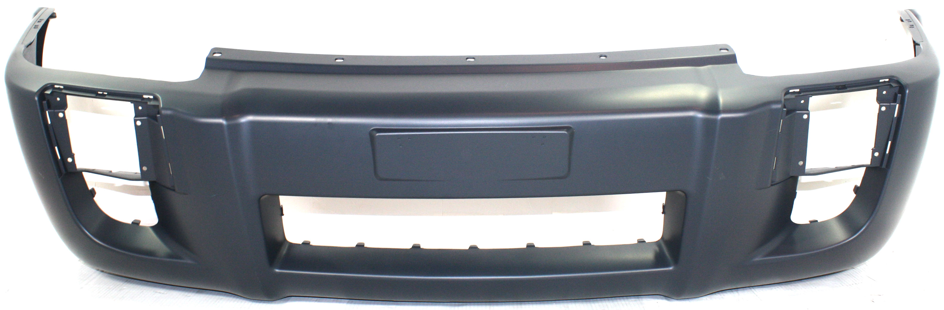 AM TUCSON 05-09 FRONT BUMPER COVER Primed 2.7L Eng w Side Marker Light Holes w Fog Light Holes CAPA SKU H010346PQ Partslink HY1000157C OEM 865112E050