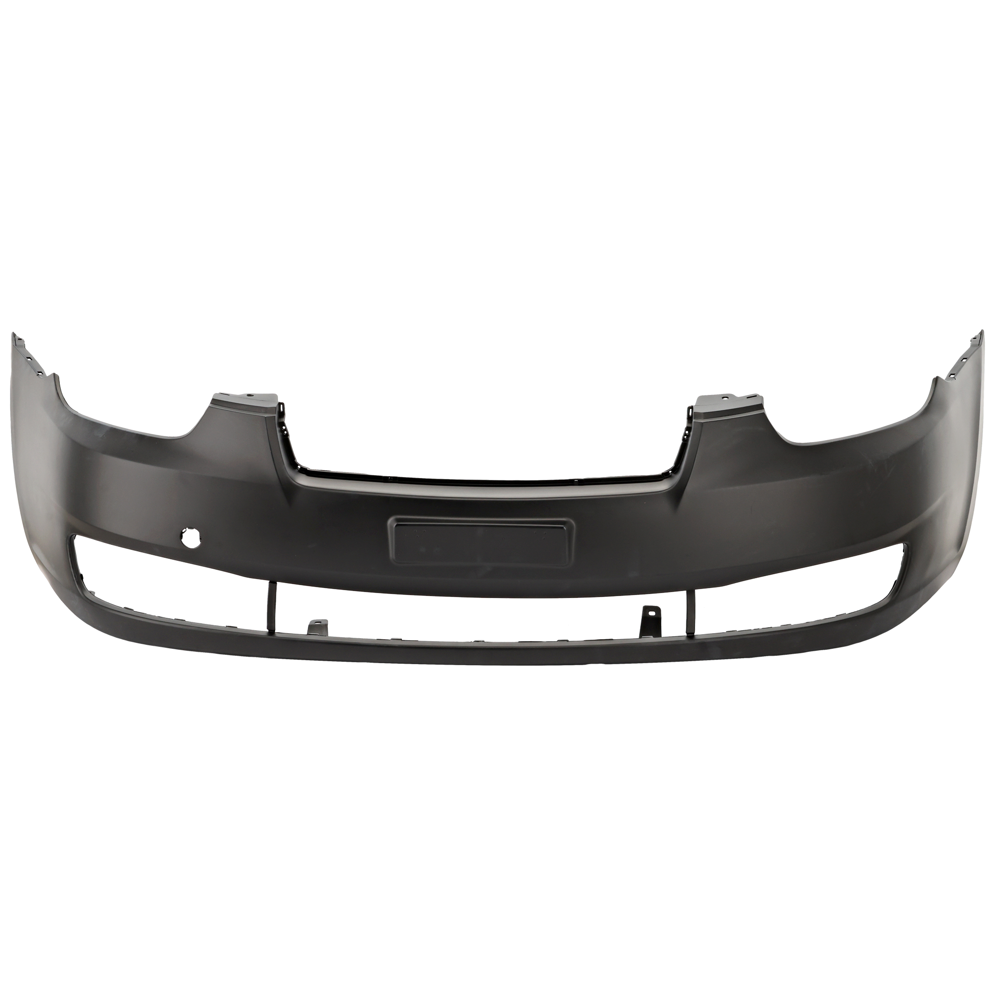 AM ACCENT 06-11 FRONT BUMPER COVER Primed w Tow Hook Hole Hatchback 07-11 Sedan SKU H010357P Partslink HY1000163 OEM 865111E010