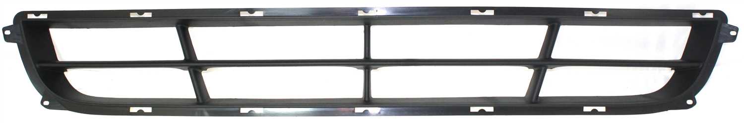 AM SONATA 06-08 FRONT BUMPER GRILLE Center Black SKU H015303 Partslink HY1036104 OEM 865613K000