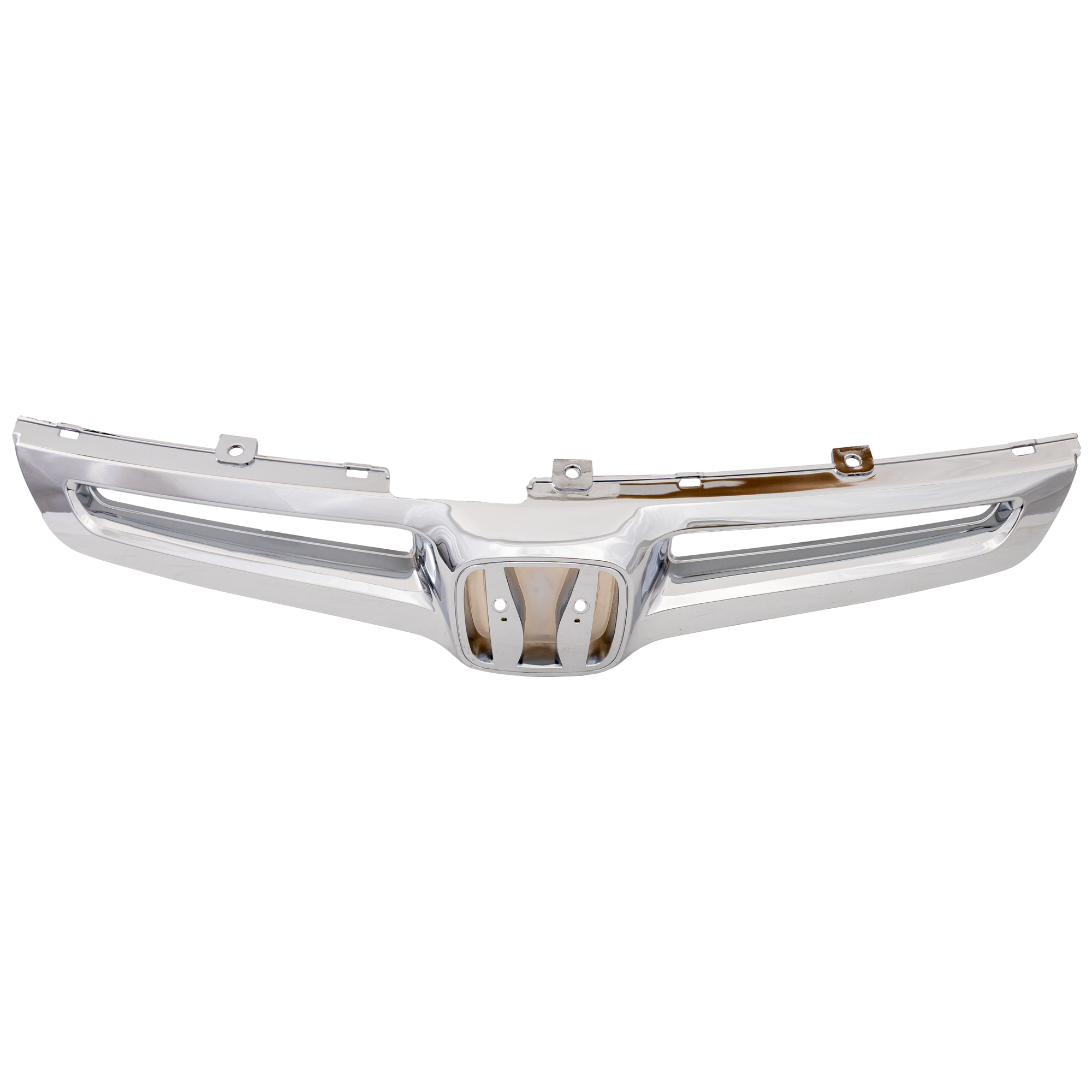 AM ACCORD 03-05 GRILLE Chrome Shell and Insert Sedan Mexico USA Built SKU H070114C Partslink Performance OEM Performance