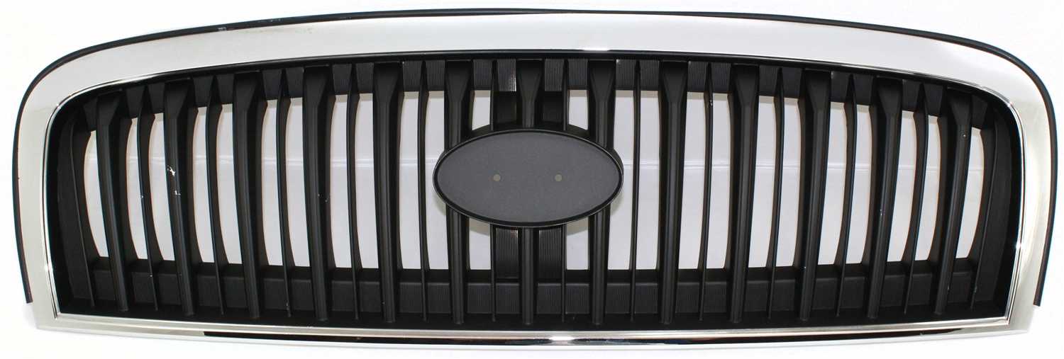 AM SONATA 02-05 GRILLE Chrome Shell Painted Black Insert SKU H070116 Partslink HY1200134 OEM 863503D010