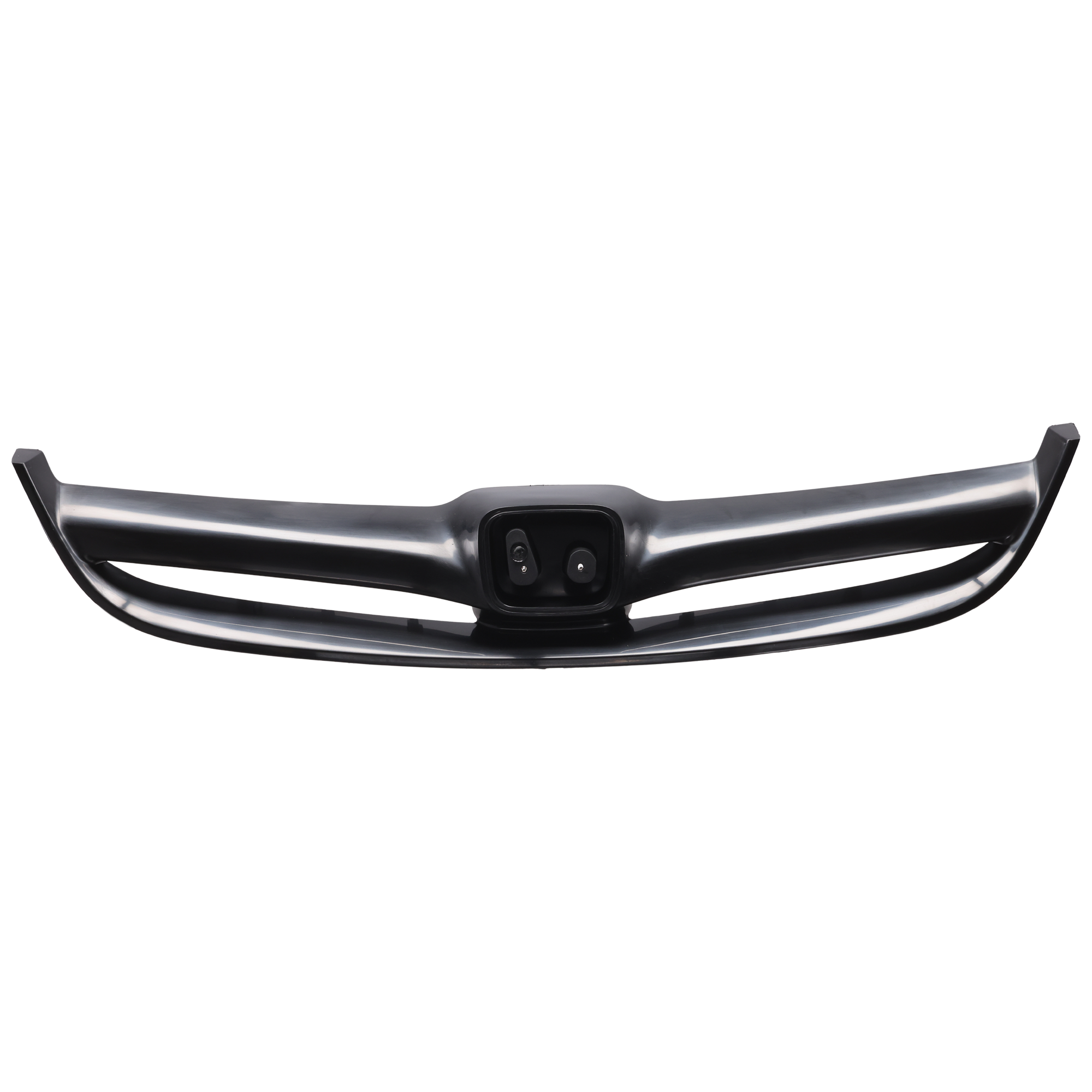 AM CIVIC 04-05 GRILLE Insert ABS Plastic Painted Black Shell and Insert Exc. Hybrid Model Sedan SKU H070124 Partslink HO1200164 OEM 71122S5AA00ZB