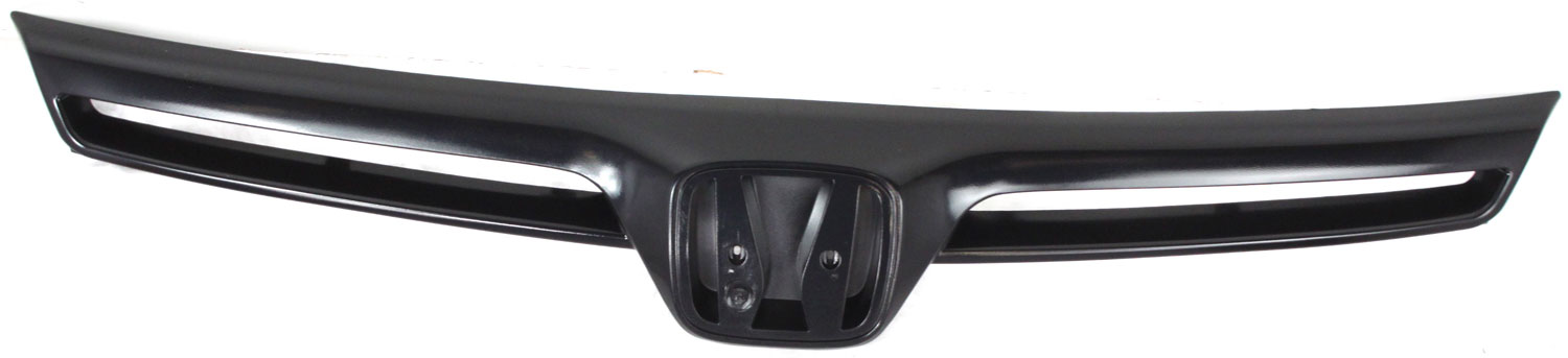 AM CIVIC 06-08 GRILLE Painted Black Coupe CAPA SKU H070141Q Partslink HO1200174C OEM 75100SVAA01ZA