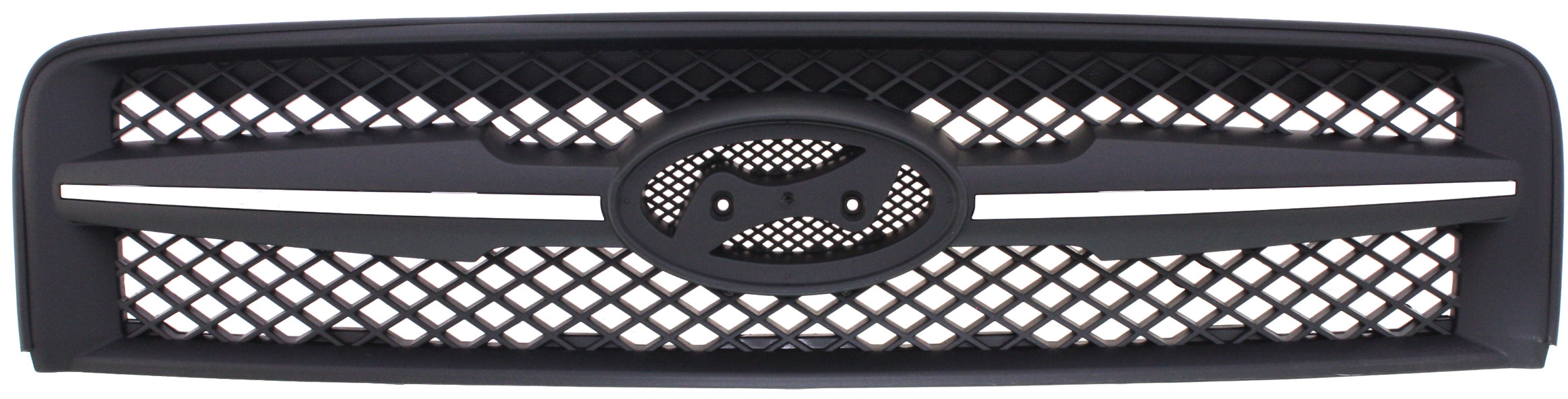 AM TUCSON 05-08 GRILLE Black Shell and Insert SKU H070156 Partslink HY1200142 OEM 863502E000