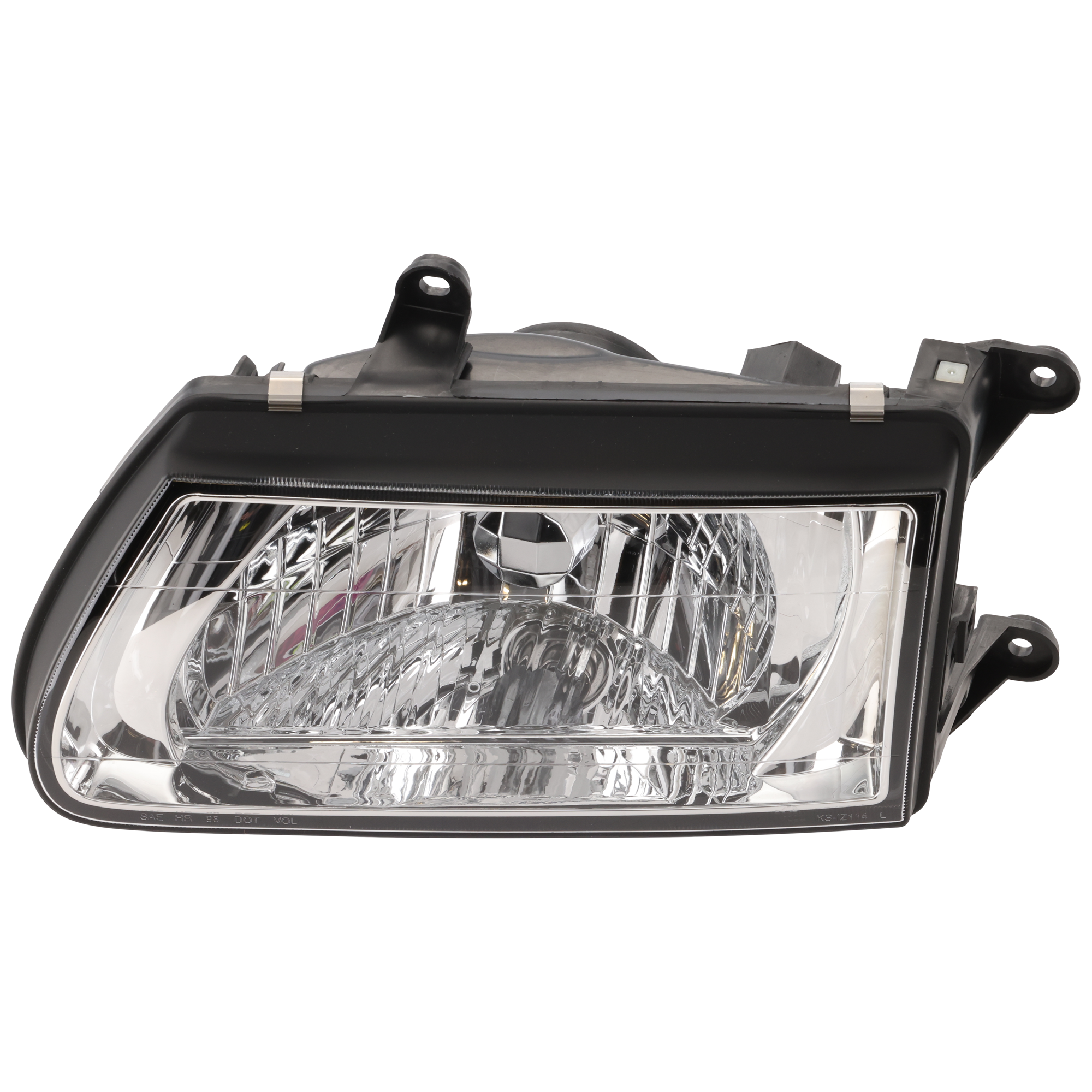 AM PASSPORT RODEO 00-02 HEAD LAMP LH Assembly Halogen SKU H100102 Partslink IZ2502105 OEM 8972084273