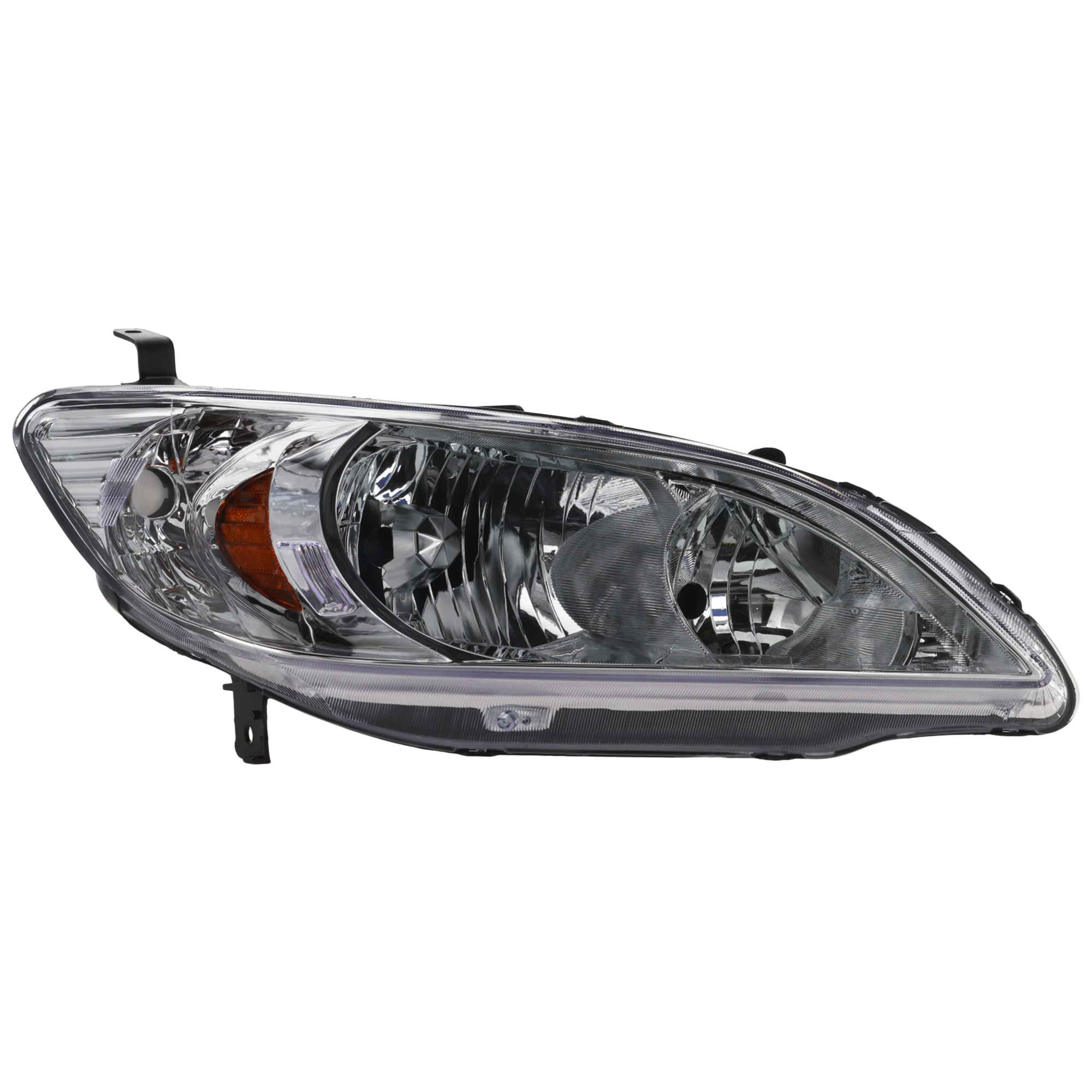 AM CIVIC 04-05 HEAD LAMP RH Lens and Housing Halogen Coupe Sedan SKU H100131 Partslink HO2503121 OEM 33101S5AA51