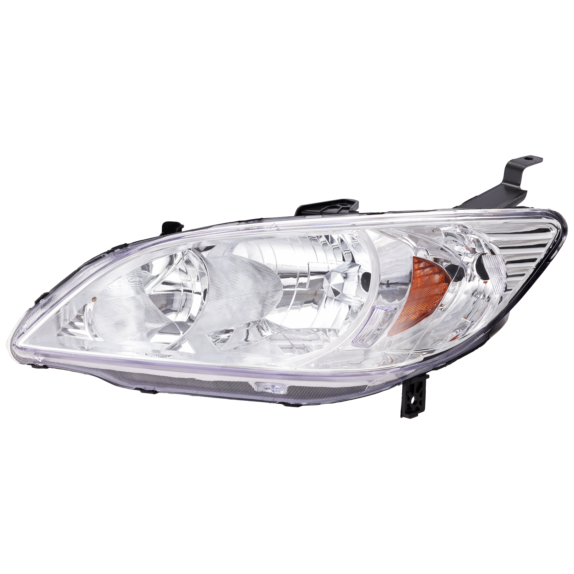 AM CIVIC 04-05 HEAD LAMP LH Lens and Housing Halogen Coupe Sedan SKU H100132 Partslink HO2502121 OEM 33151S5AA51