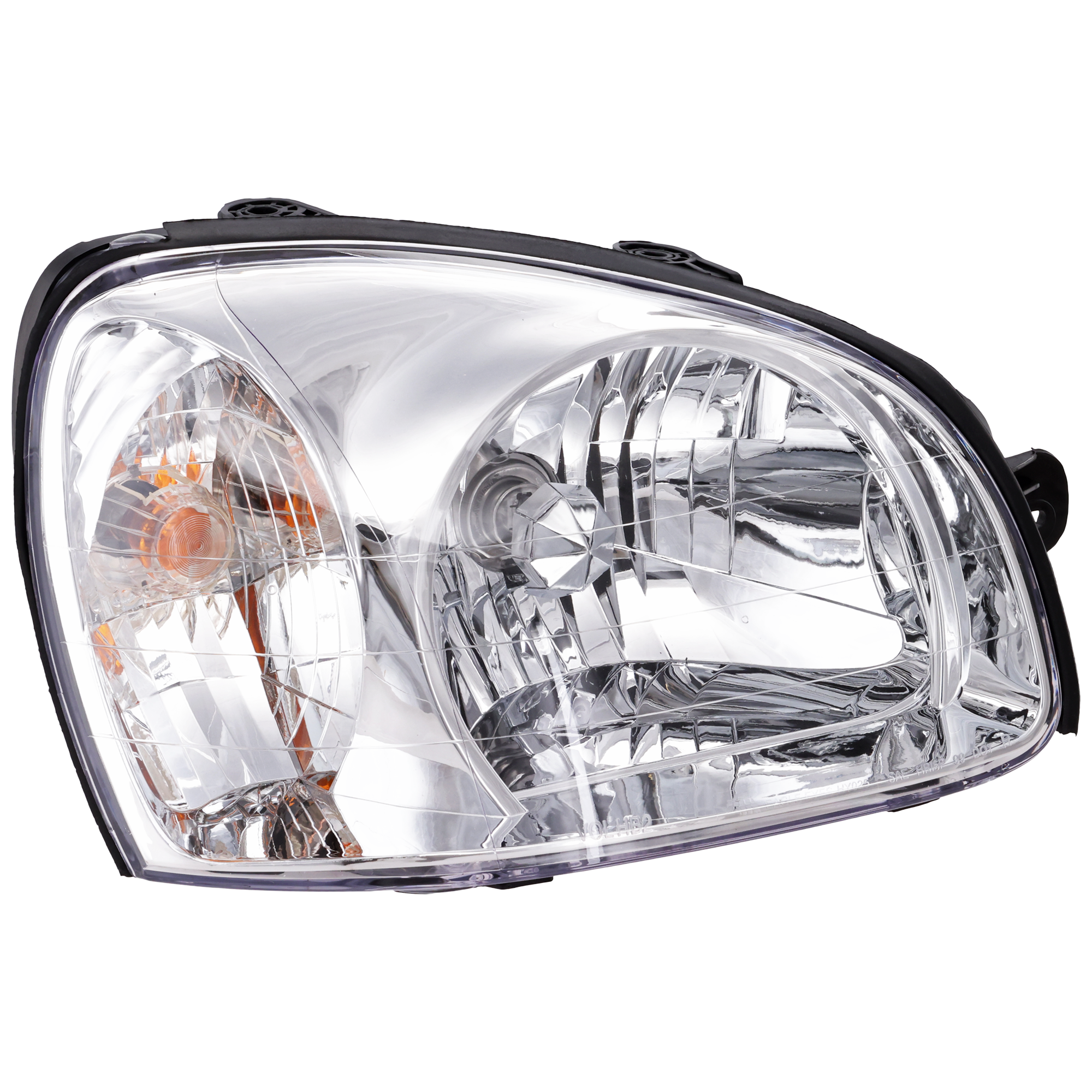 AM SANTA FE 03-06 HEAD LAMP RH Assembly Halogen From 7-14-03 SKU H100139 Partslink HY2503134 OEM 9210226251