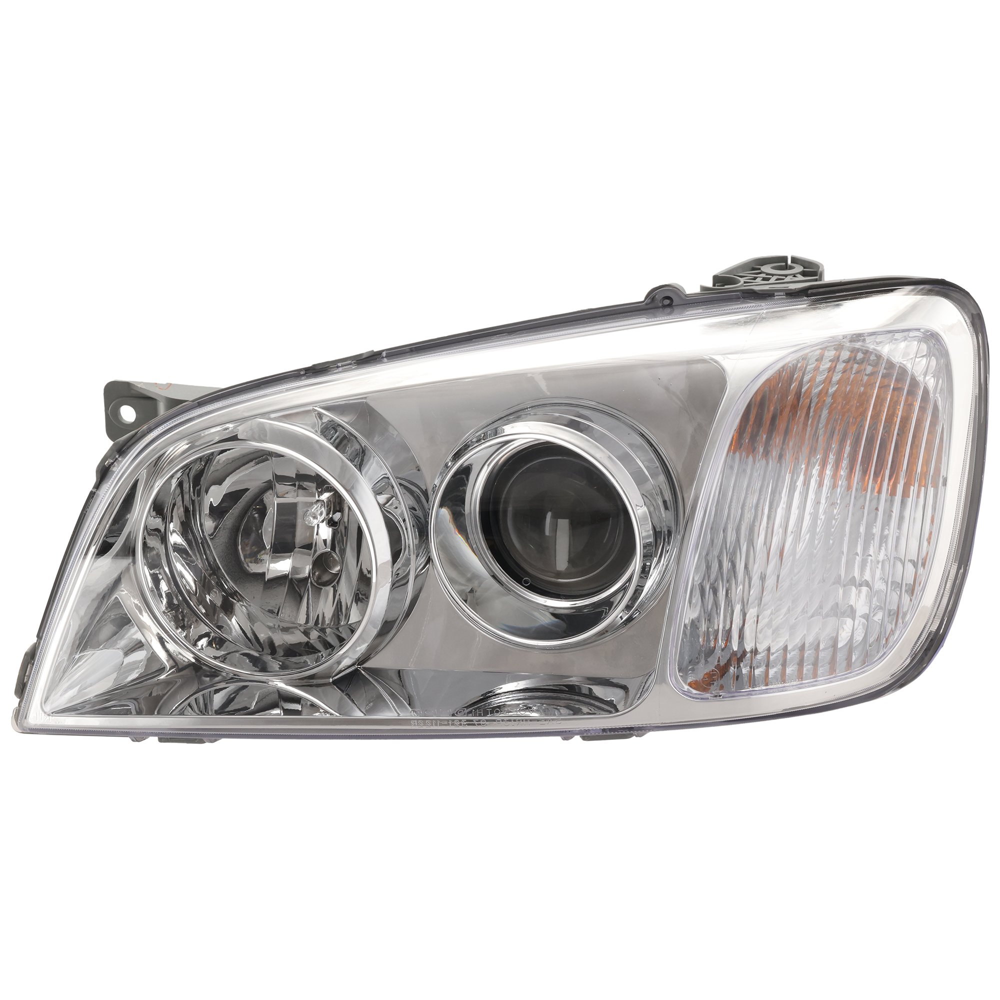 AM XG350-04-05 HEAD LAMP LH Assembly Halogen SKU H100146 Partslink HY2502131 OEM 9210139550