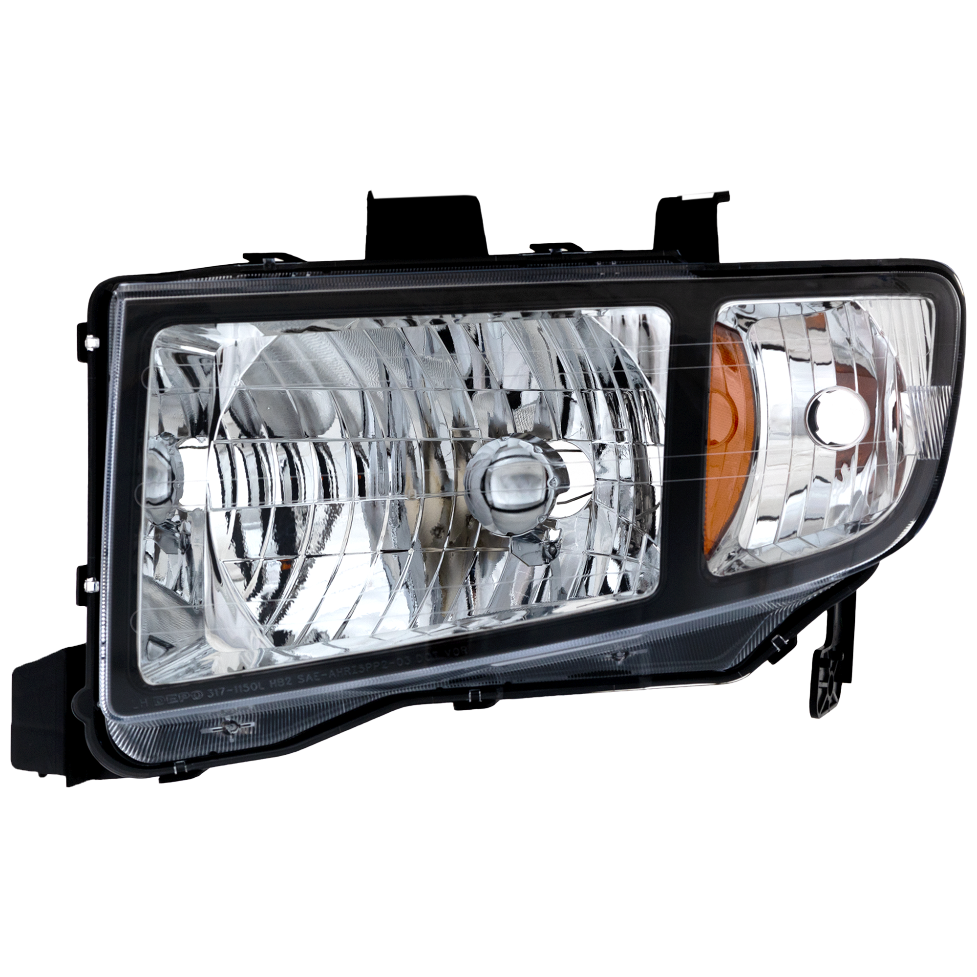 AM RIDGELINE 06-08 HEAD LAMP RH Lens and Housing Halogen CAPA SKU H100153Q Partslink HO2503128C OEM 33101SJCA02