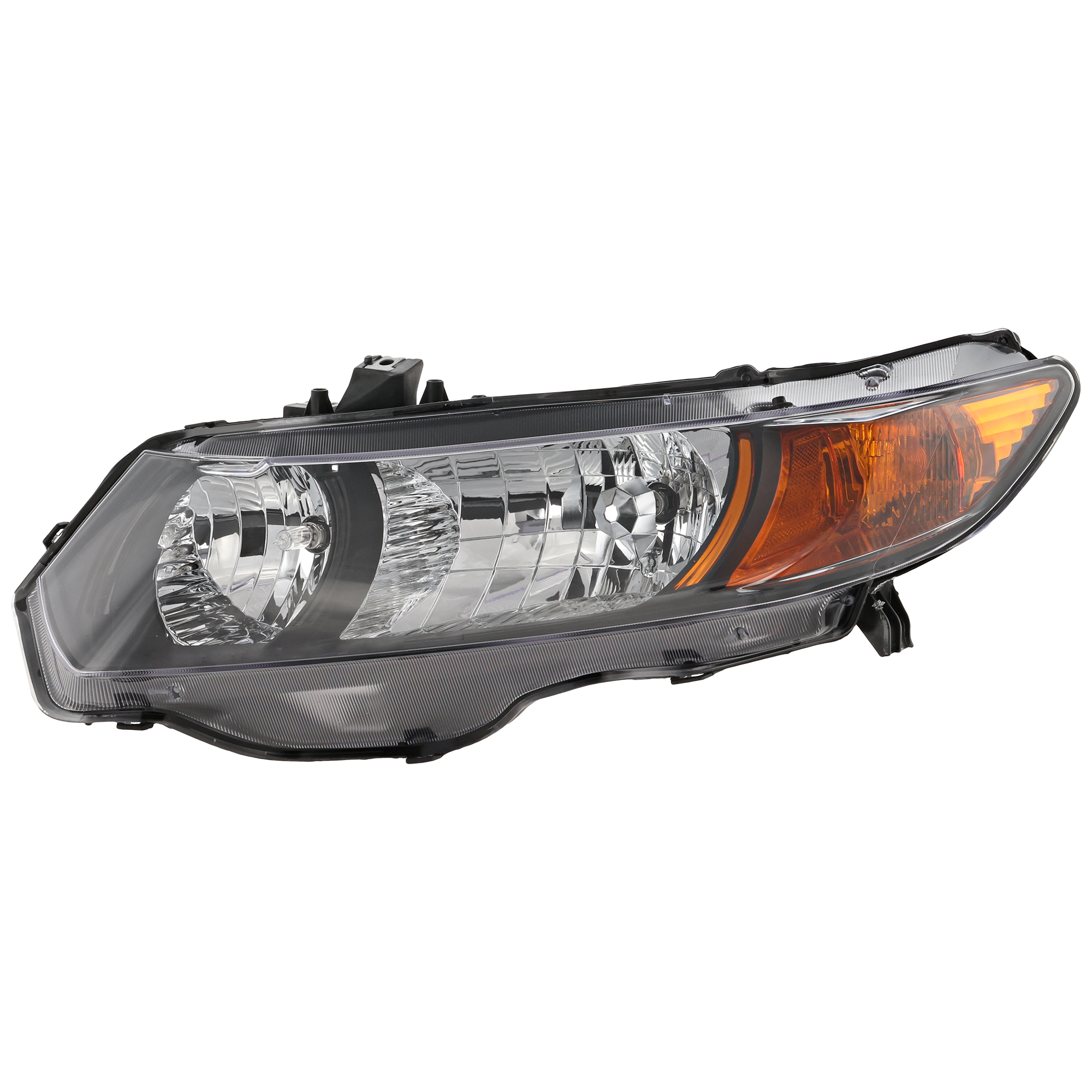 AM CIVIC 06-07 HEAD LAMP LH Assembly Halogen Auto 5 Speed Manual Trans Coupe SKU H100158 OEM 33151SVAA01 PFM