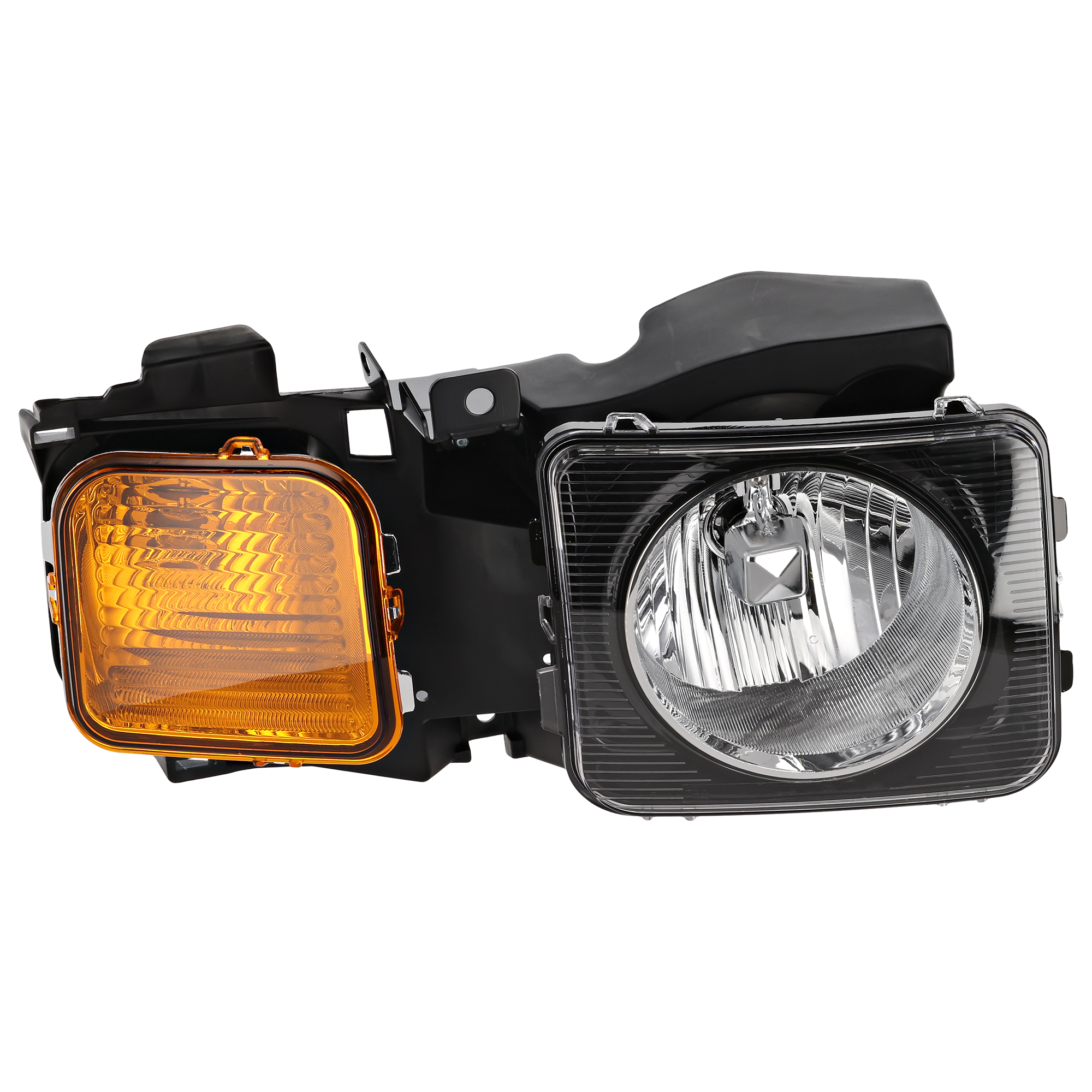 AM H3-06-10 H3T 09-10 HEAD LAMP RH Assembly Halogen SKU H100169 Partslink HU2503100 OEM 15951164