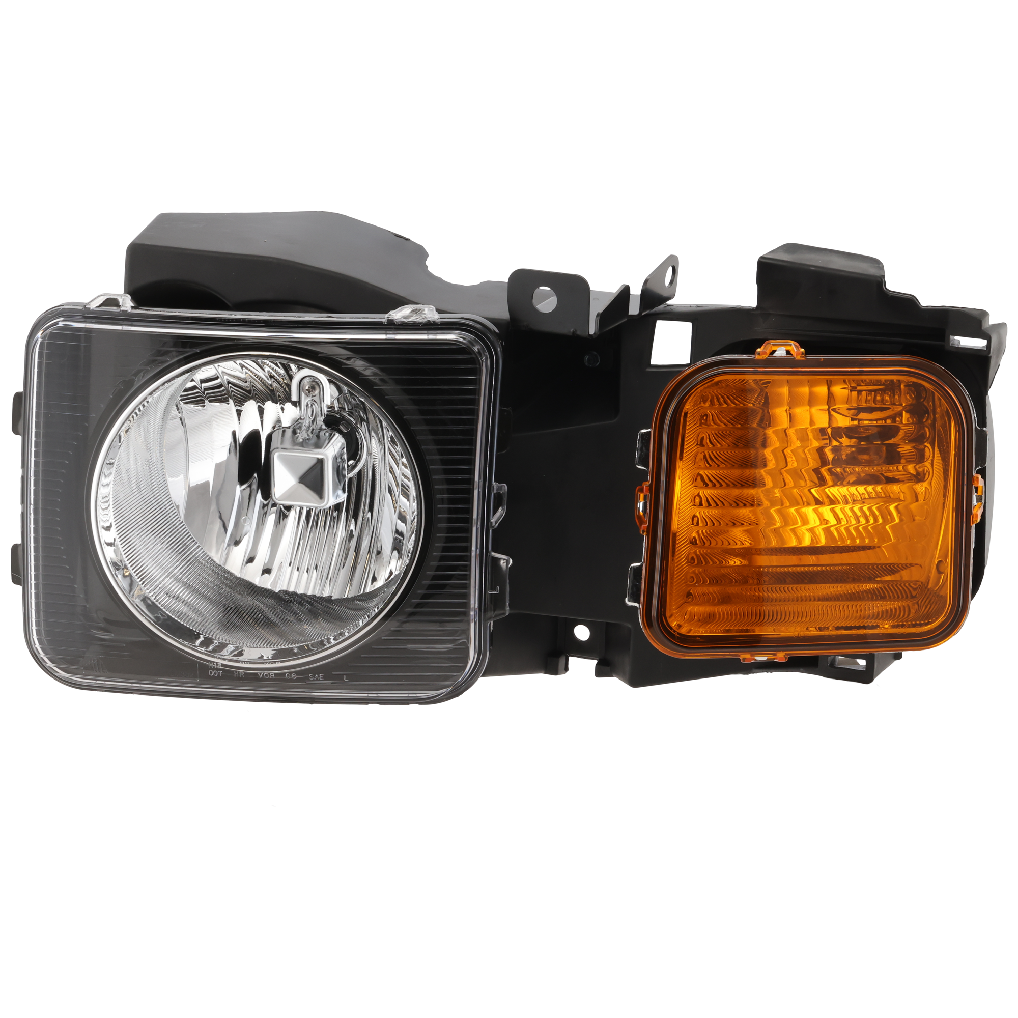 AM H3-06-10 H3T 09-10 HEAD LAMP LH Assembly Halogen SKU H100170 Partslink HU2502100 OEM 15951163