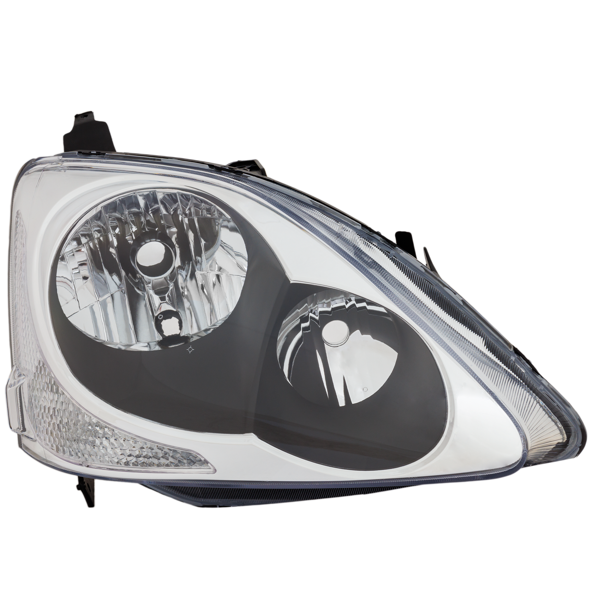 AM CIVIC 04-05 HEAD LAMP RH Lens and Housing Halogen Hatchback SKU H100175 Partslink HO2503122 OEM 33101S5TA41