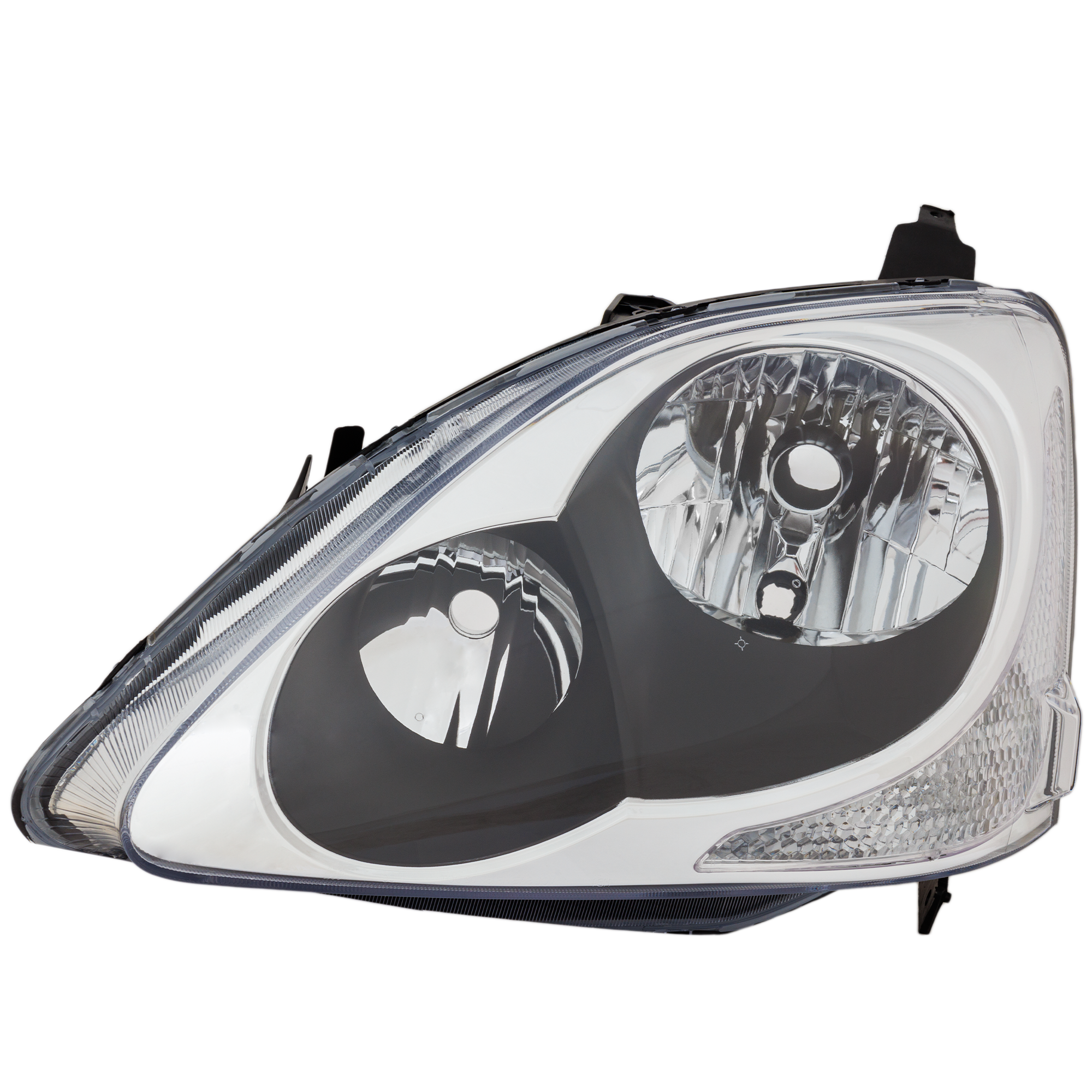AM CIVIC 04-05 HEAD LAMP LH Lens and Housing Halogen Hatchback SKU H100176 Partslink HO2502122 OEM 33151S5TA41