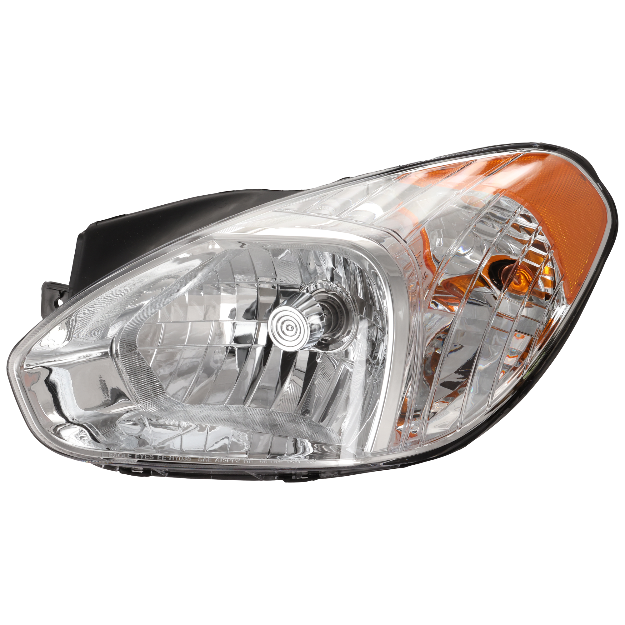 AM ACCENT 07-11 HEAD LAMP LH Assembly Halogen Hatchback Sedan SKU H100186 Partslink HY2502144 OEM 921011E011