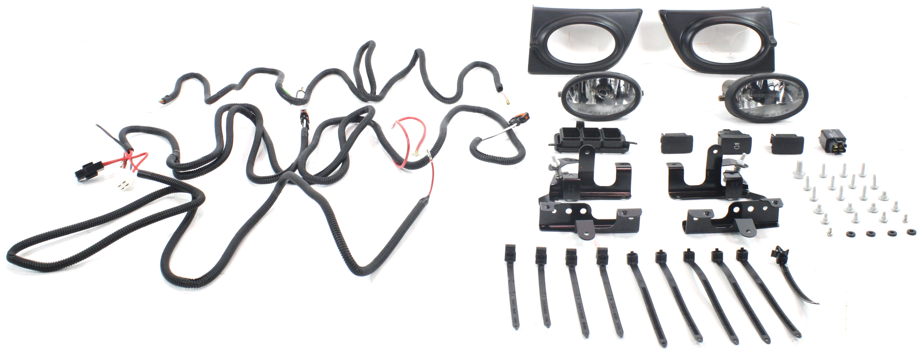 AM CIVIC 06-08 FRONT FOG LAMP RH AND LH Assembly Dealer Installed Sedan SKU H107905 Partslink HO2590113 OEM 08V31SNA100