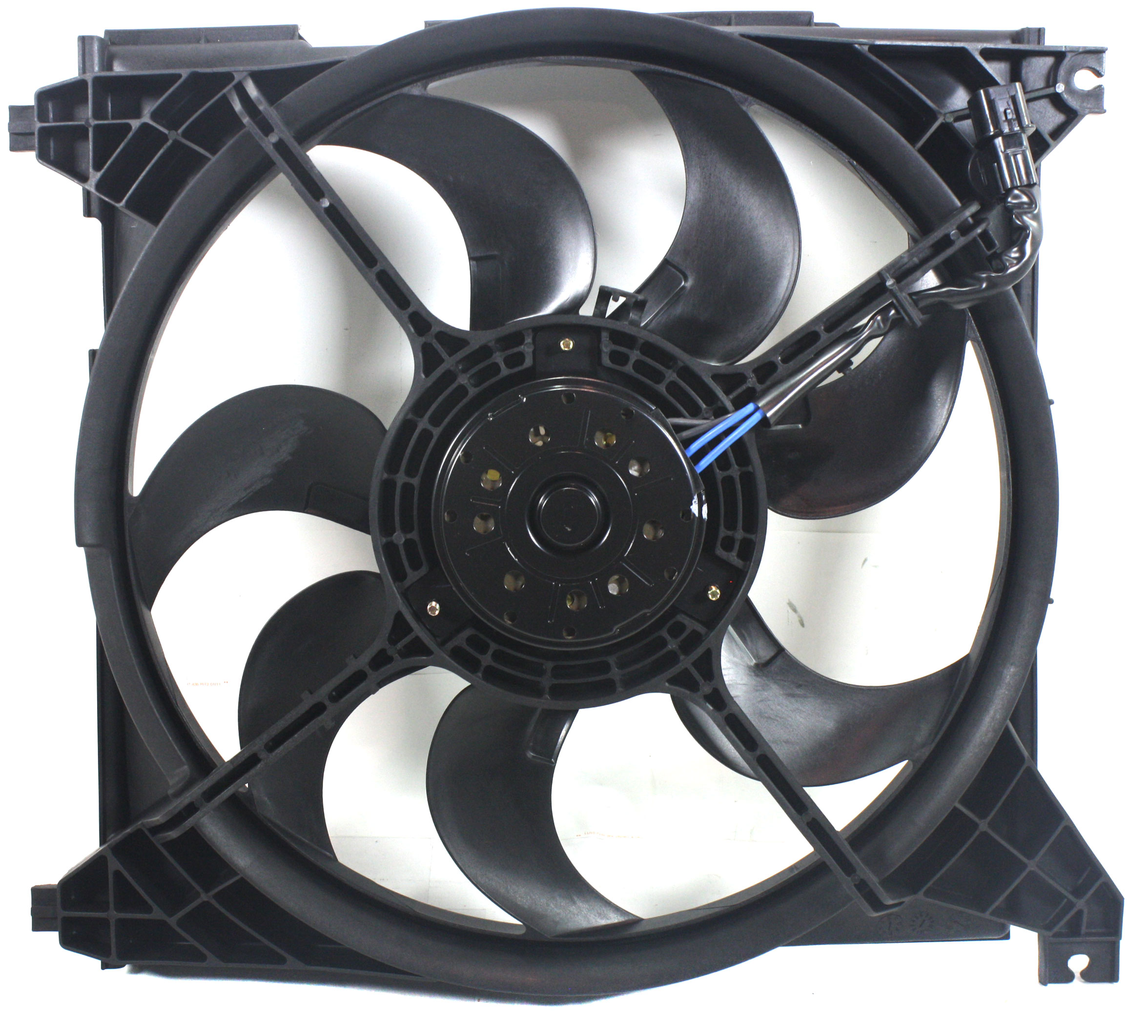 AM OPTIMA MAGENTIS 01-06 SONATA 02-05 RADIATOR FAN SHROUD ASSEMBLY RH SKU H160917 Partslink HY3115103 OEM 253803D180