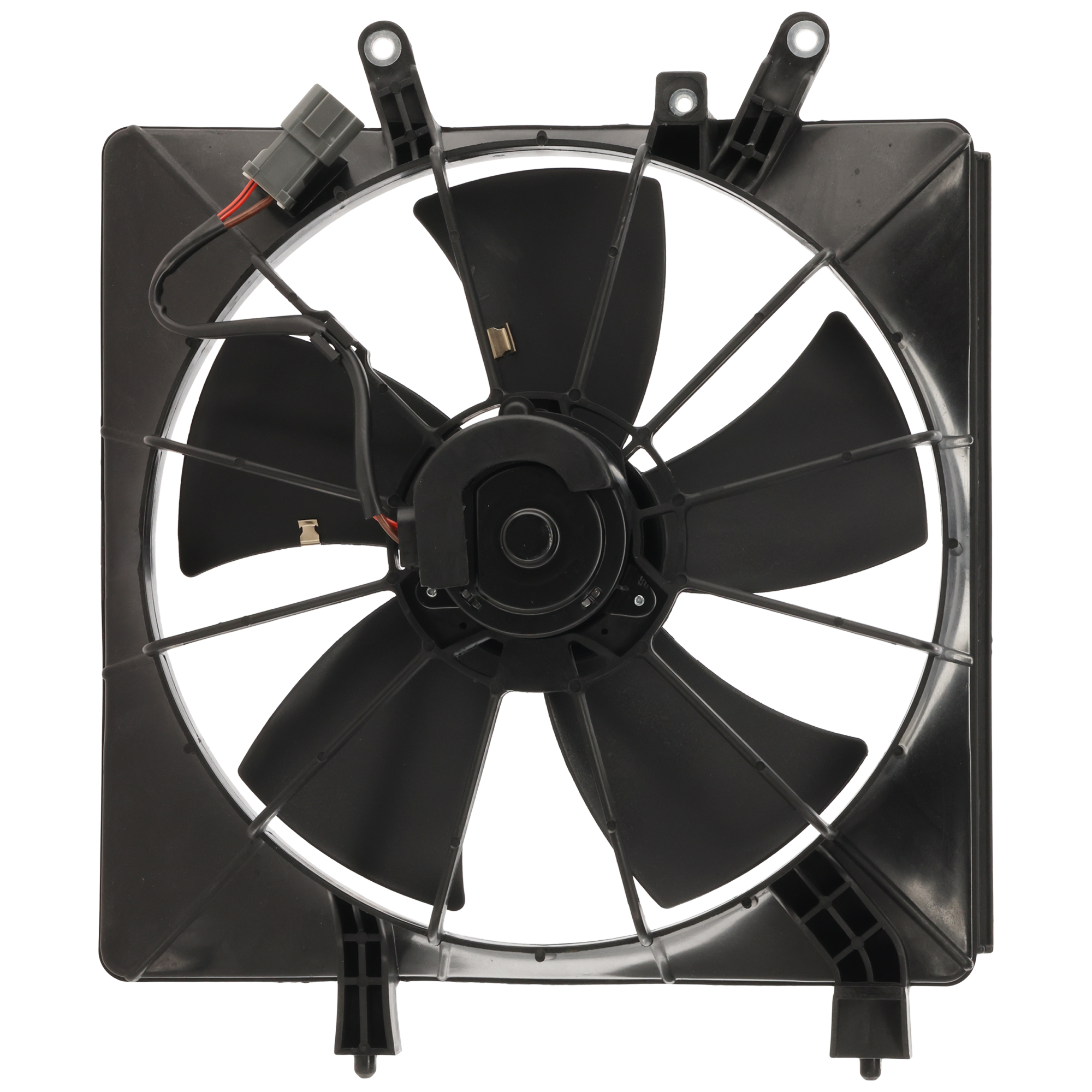 AM CIVIC 01-05 RADIATOR FAN SHROUD ASSY RH 1.7L Denso type Except Hybrid SKU H160929 Partslink HO3115115 OEM 19000PLF513