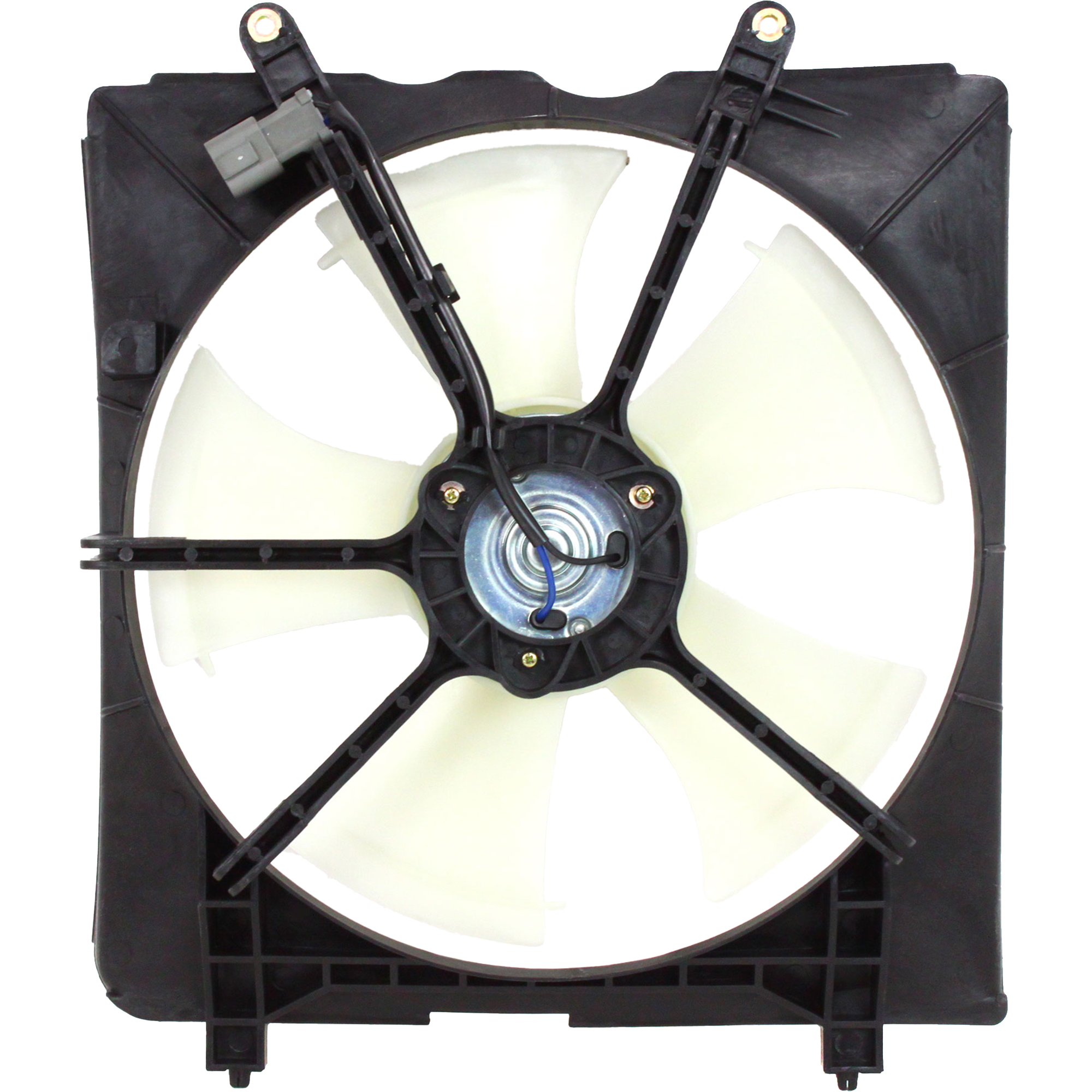 AM CIVIC 06-11 RADIATOR FAN ASSEMBLY LH 1.8L Manual Trans SKU H160941 Partslink HO3117102 OEM 19015RNAA02