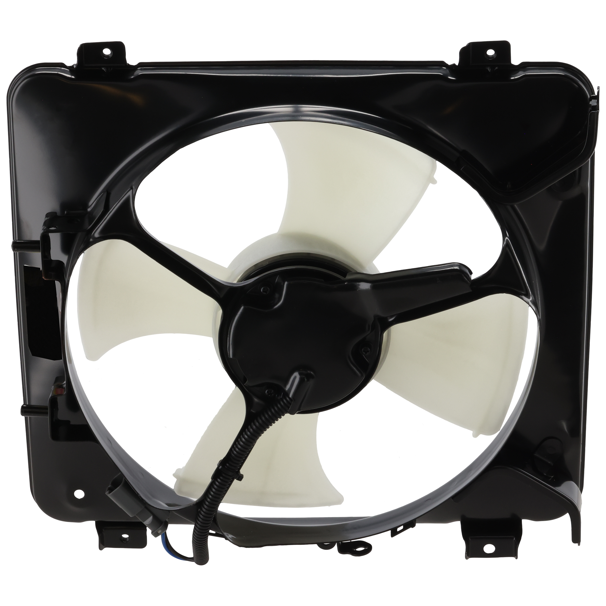 AM CIVIC 96-00 A C FAN SHROUD ASSEMBLY LH Single Fan SKU H190905 Partslink HO3113104 OEM 80161S04000